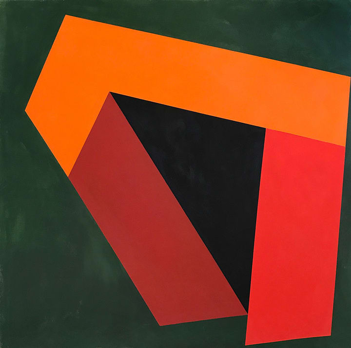 Ric Evans, Orange Gaze, 2017