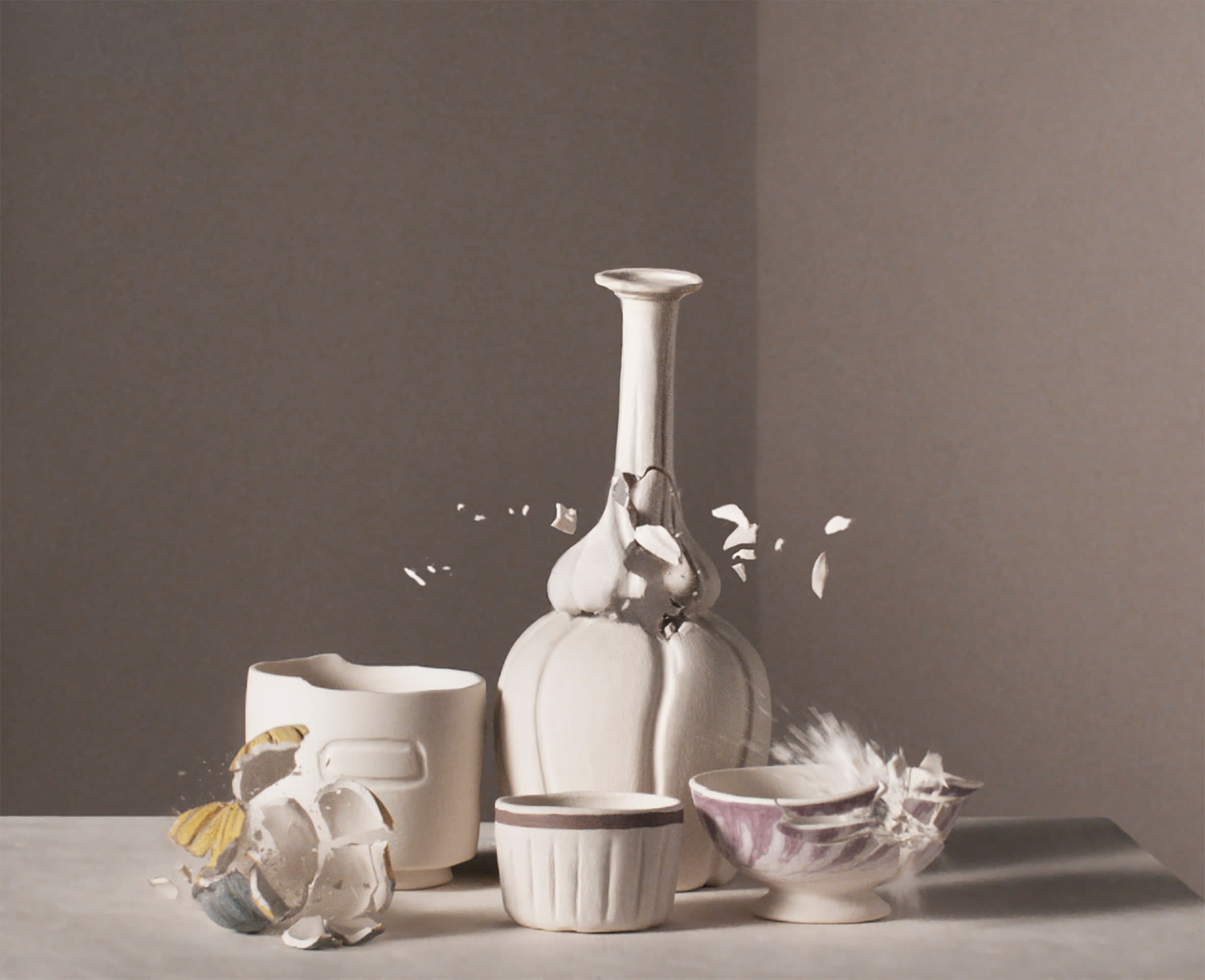 Ori Gersht, Evertime 16, 2018, Archival pigment print, signed verso. Paper size: 34.6 x 42.8 cm. Edition of 6 +...