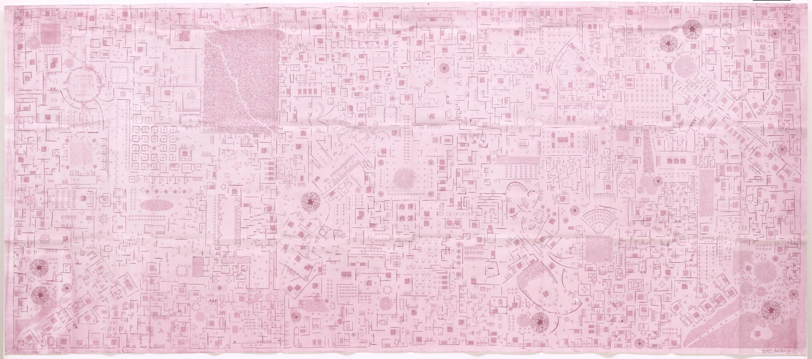 León Ferrari, Bairro from The Architecture of Madness series, 1980