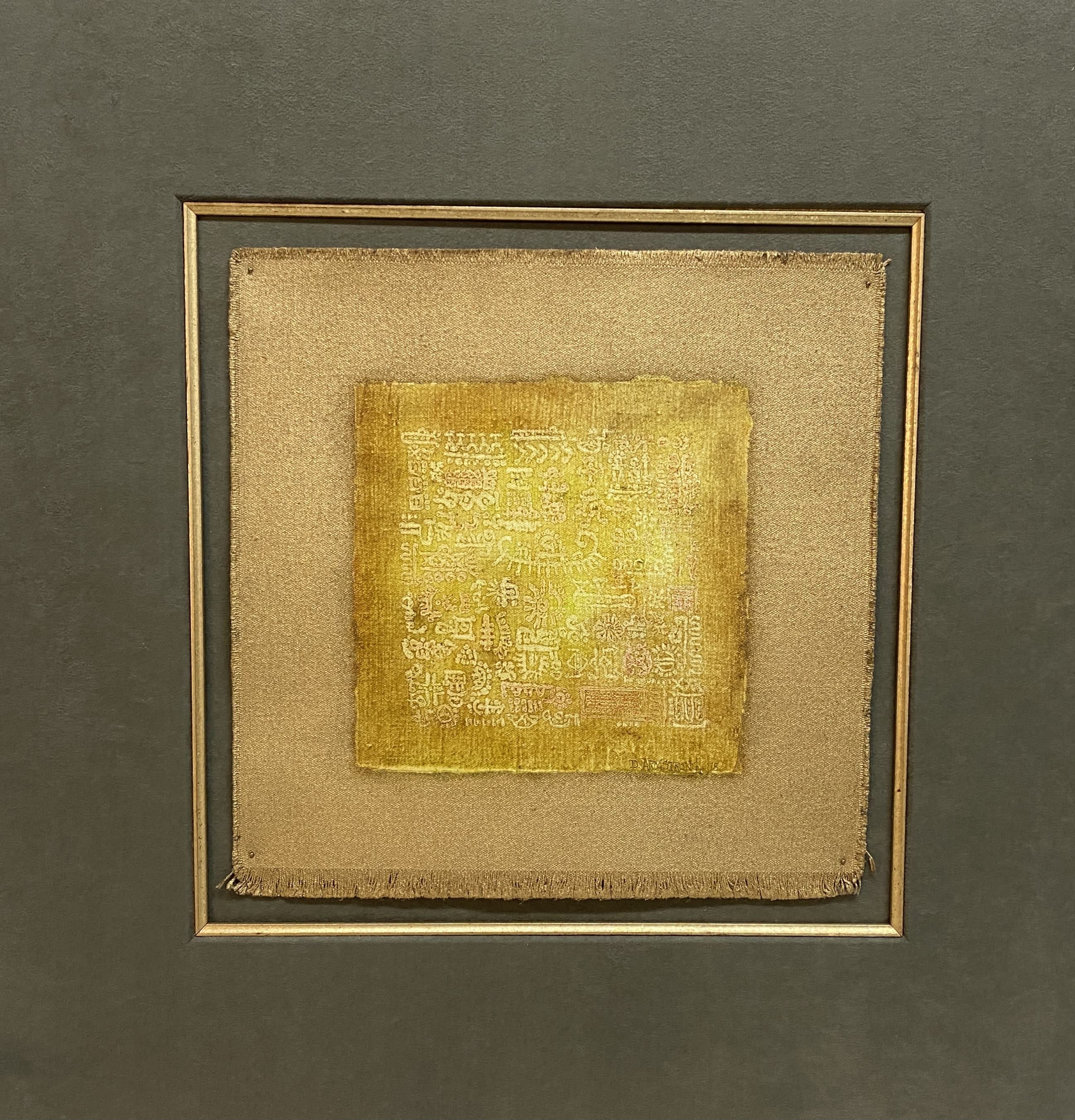 Duane Albert Armstrong, Gold Tableau, 1978