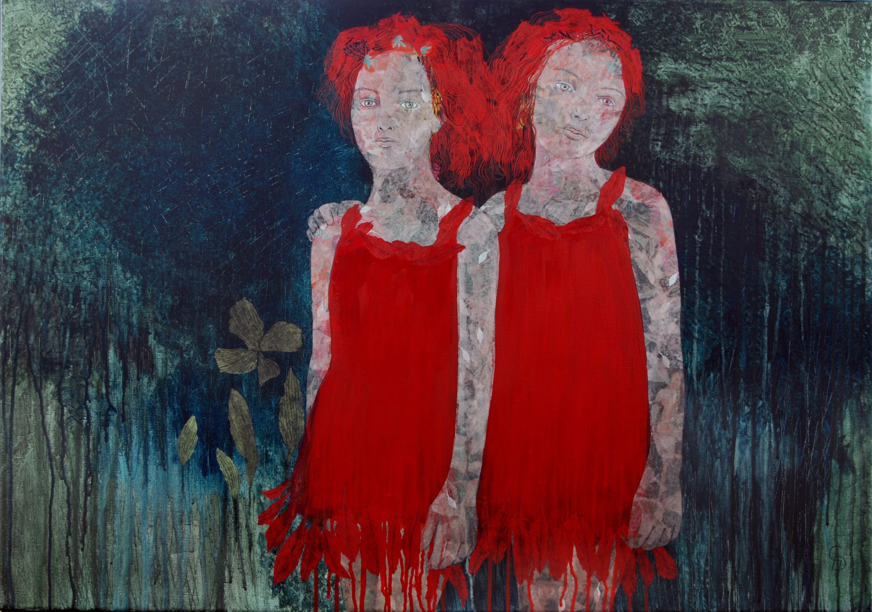 Cécile Duchêne Malissin, Dans le bois III , 2019
