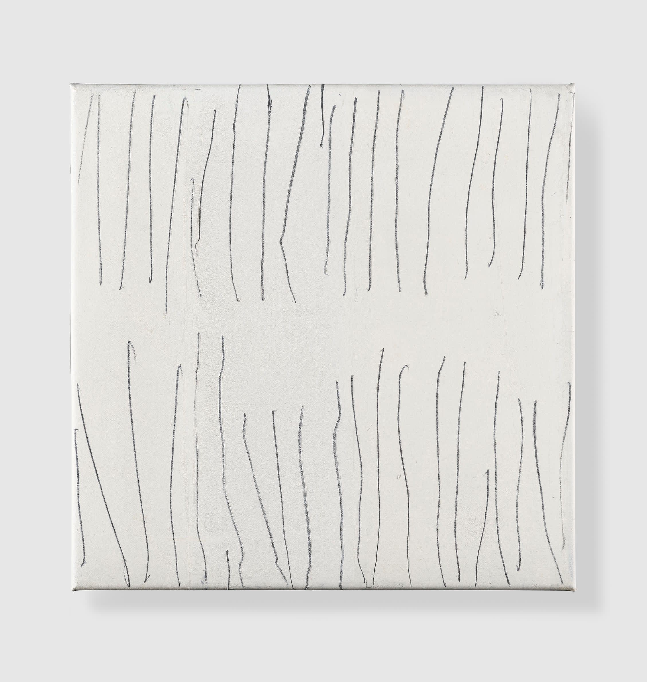 Romany EVELEIGH Untitled, 1972 Oil and pencil on canvas 49 x 50 cm