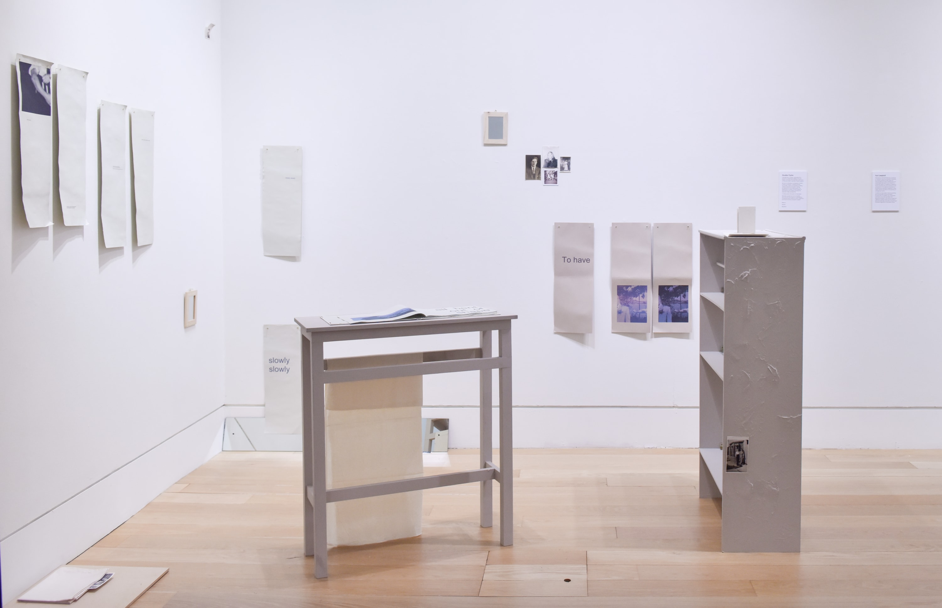Heather Taylor To hold, 2022 Mixed media installation Dimensions variable £800.00
