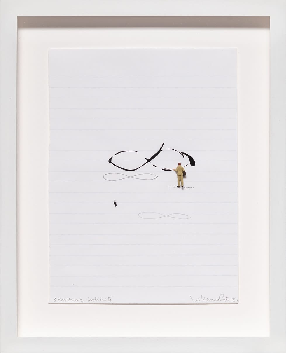 Liliana Porter, Sketching Infinite, 2021