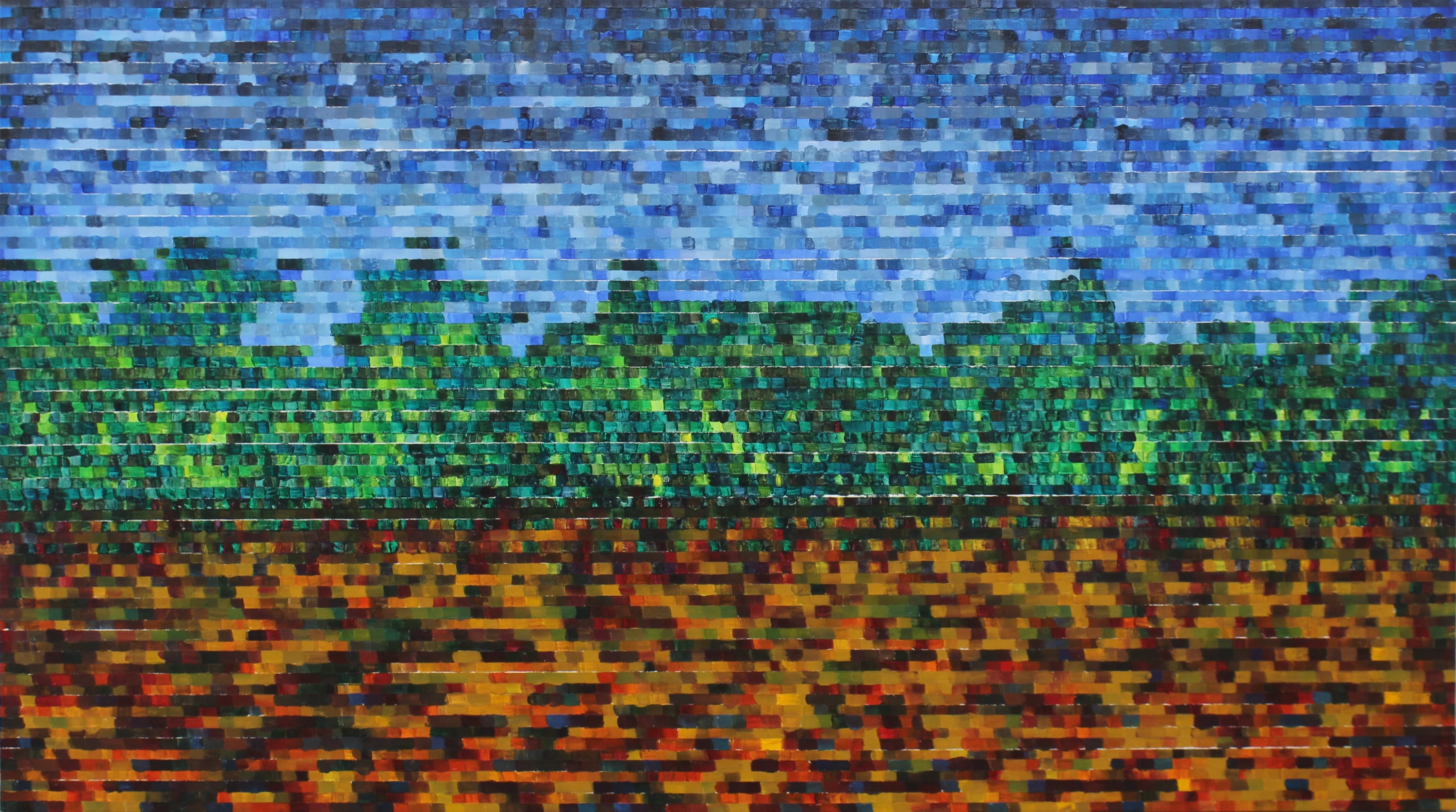 Chandraguptha Thenuwara, Landscape Undivided, 2024