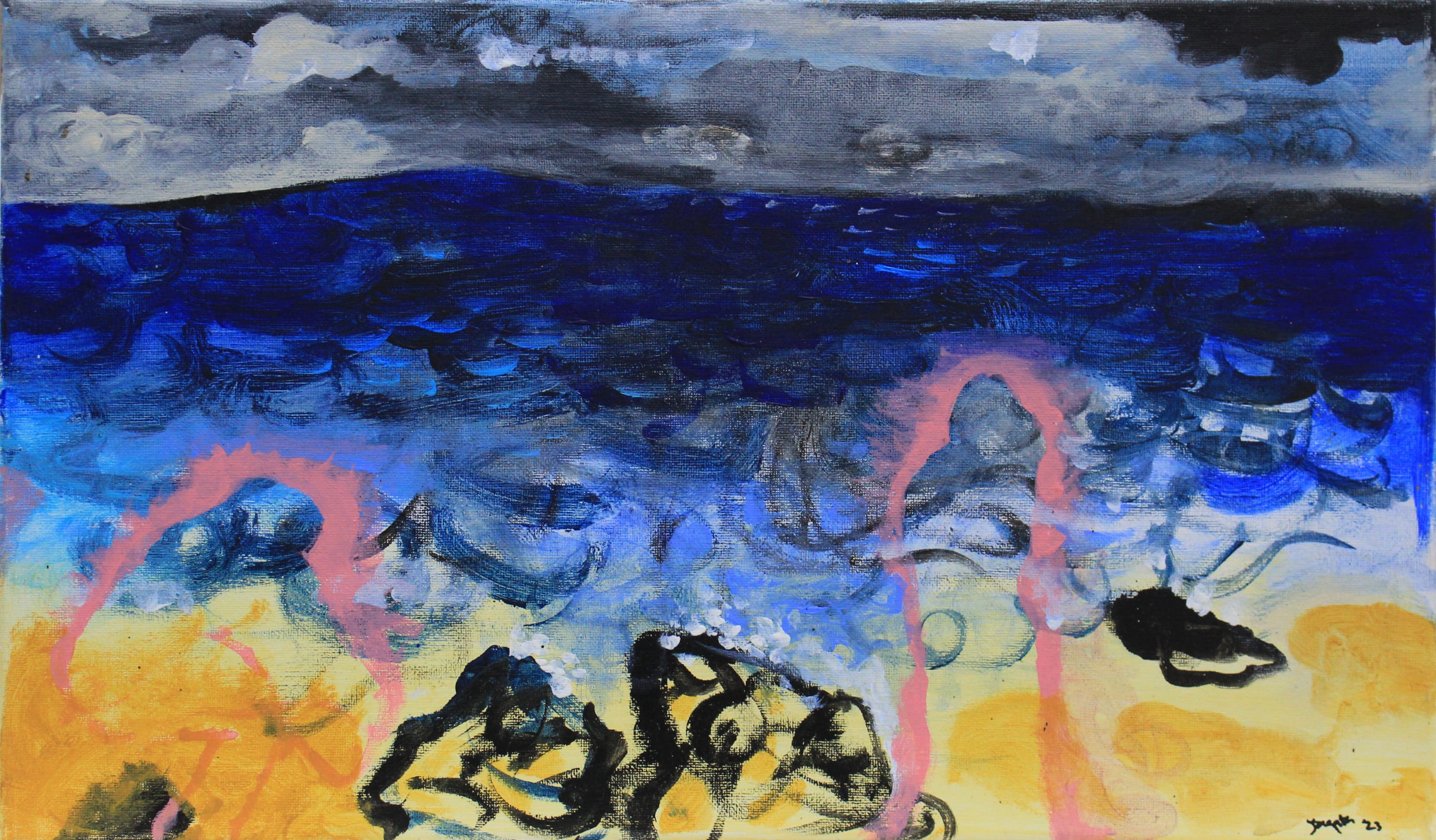 Jagath Weerasinghe, Under the Dark Sky 13, 2023