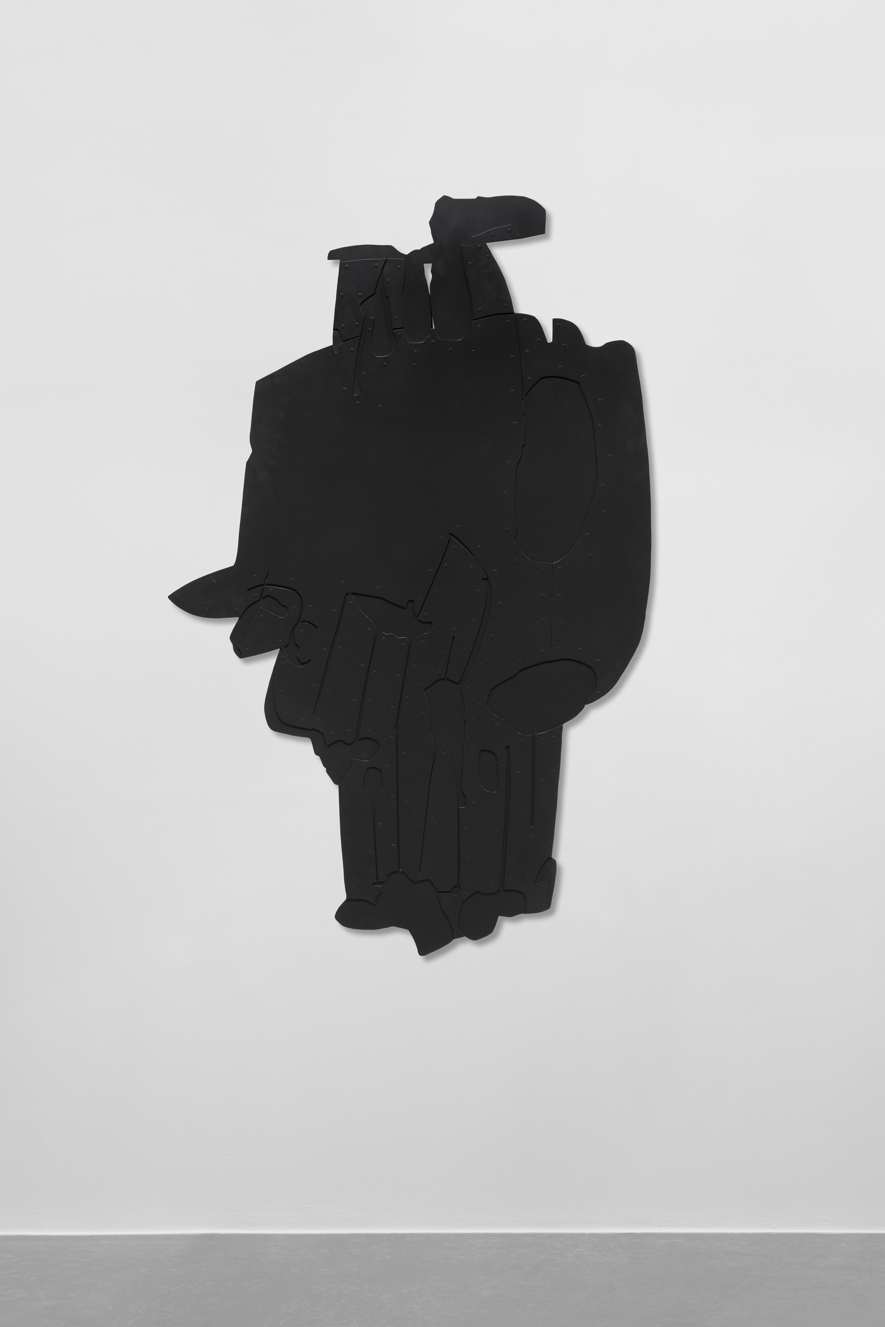 Pietro Consagra, Piano appeso Alluminio scuro, 1966–67