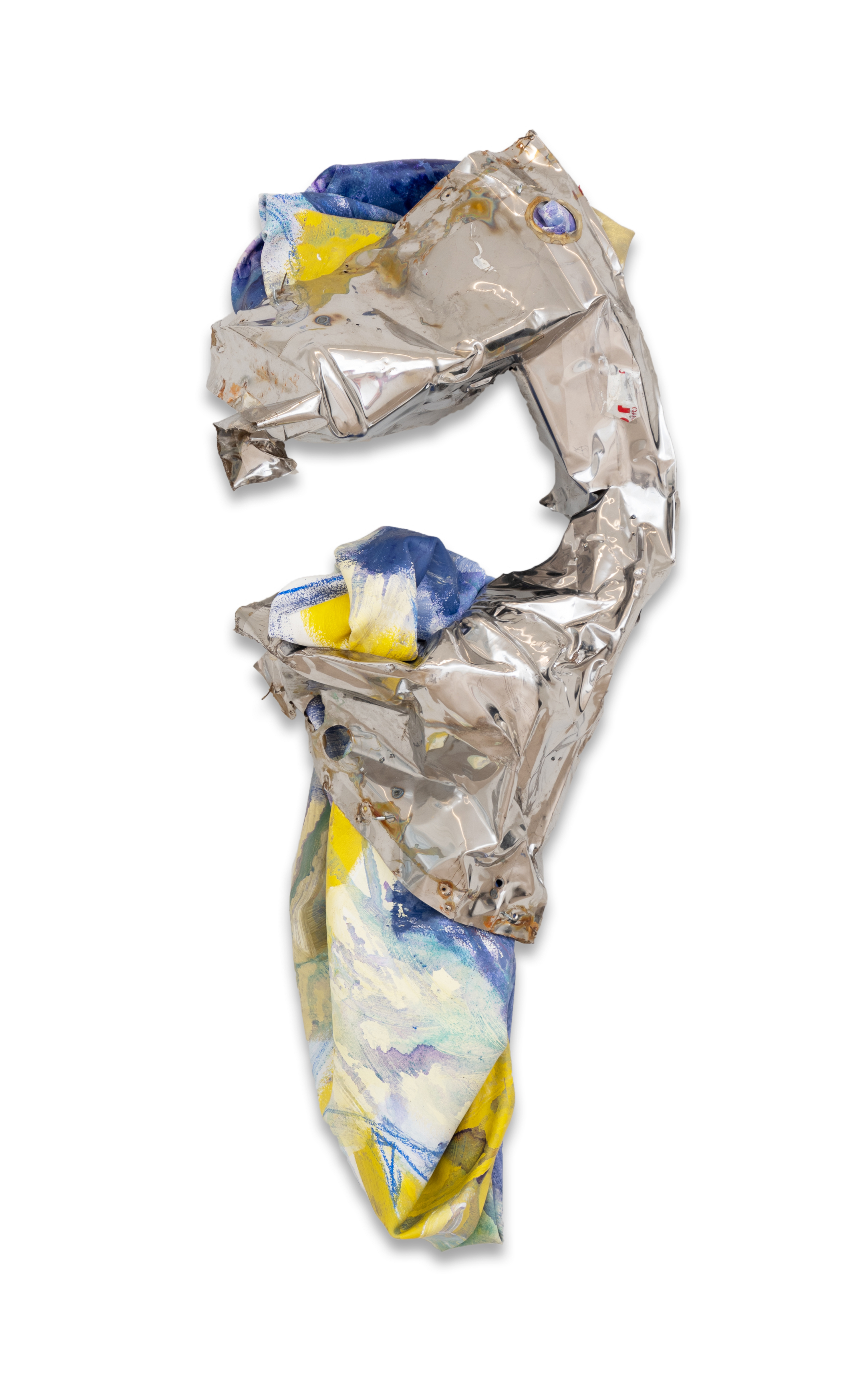 KENNEDY YANKO (b. 1988) is a sculptor and installation artist working in found metal and paint skin. Yanko deploys her...