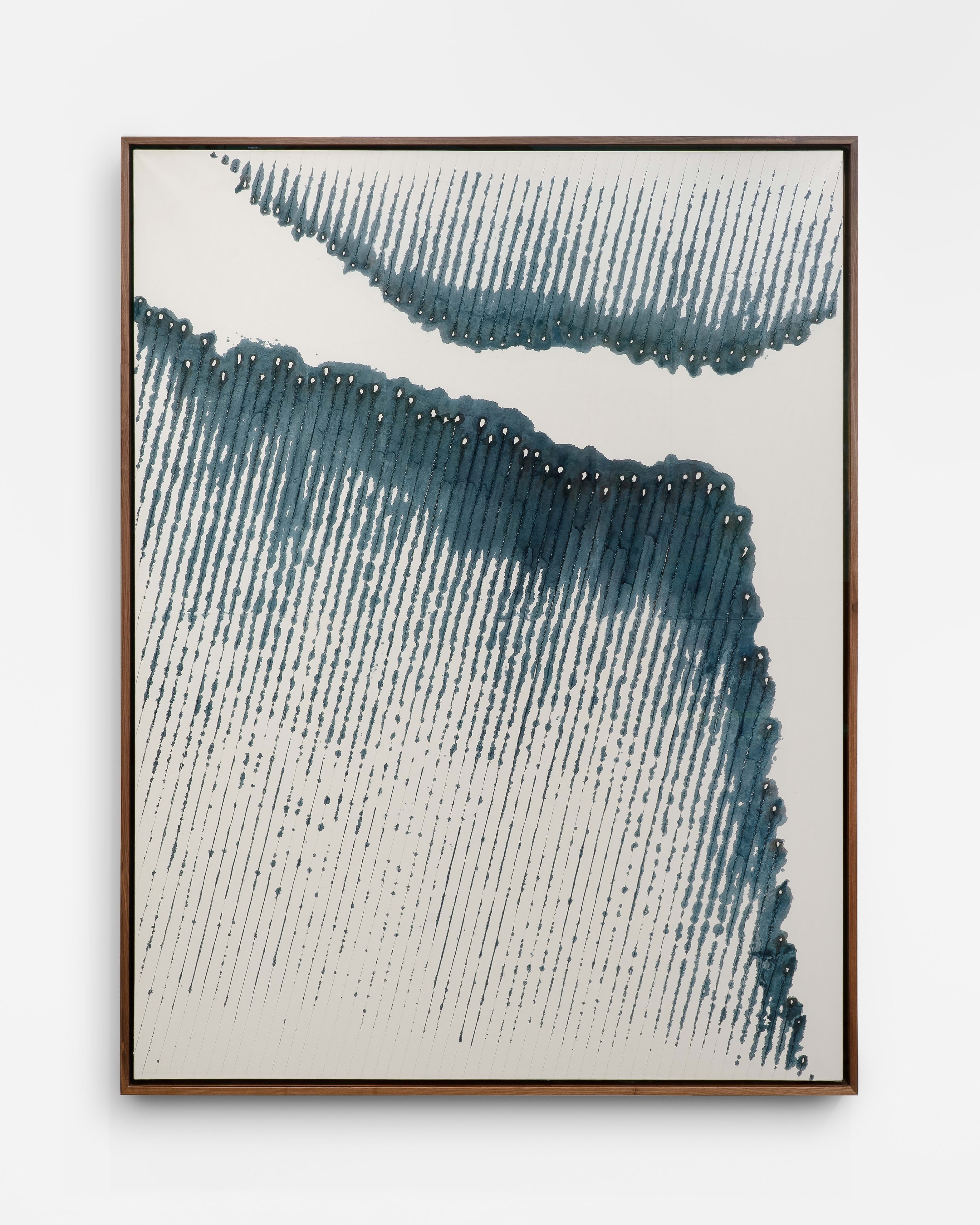 Kwon Young-Woo (1926 - 2013) Untitled, 1985 Gouache, Chinese ink on Korean paper 88.19 x 66.93 inches 224 x 170...