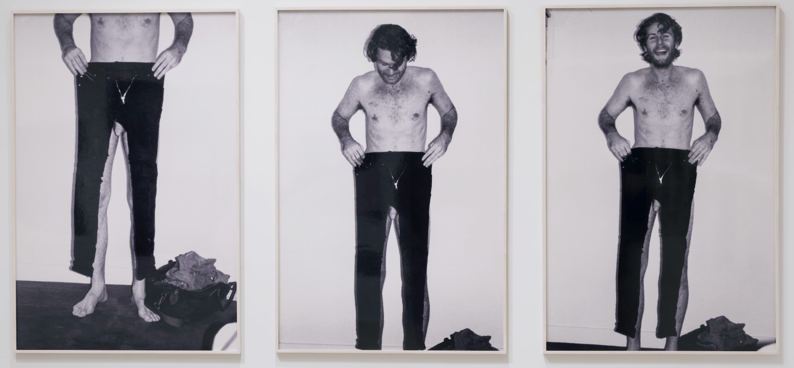 Dash Snow, Dan’s Pants (Triptych), 2006-2007