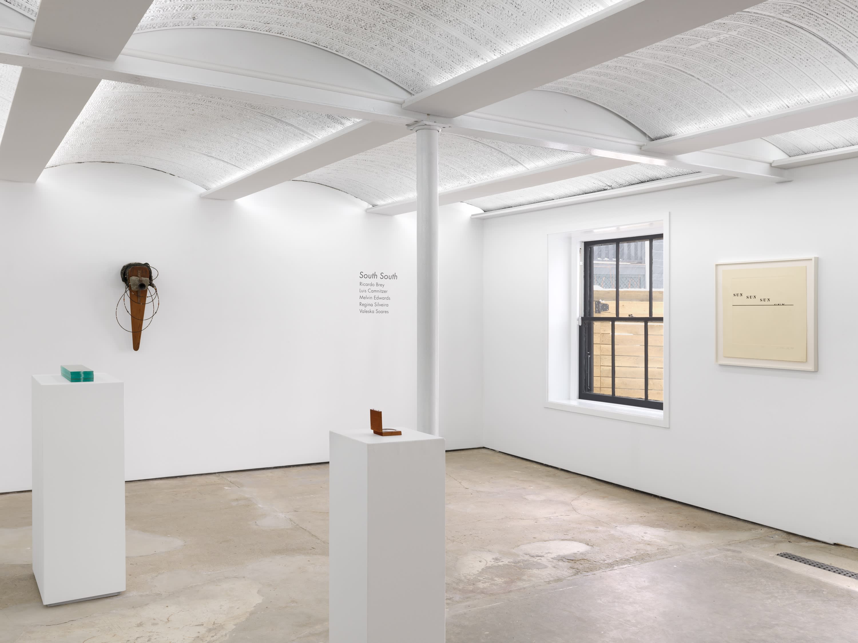 Installation view, South South, Alexander Gray Associates, Germantown, NY (2021)