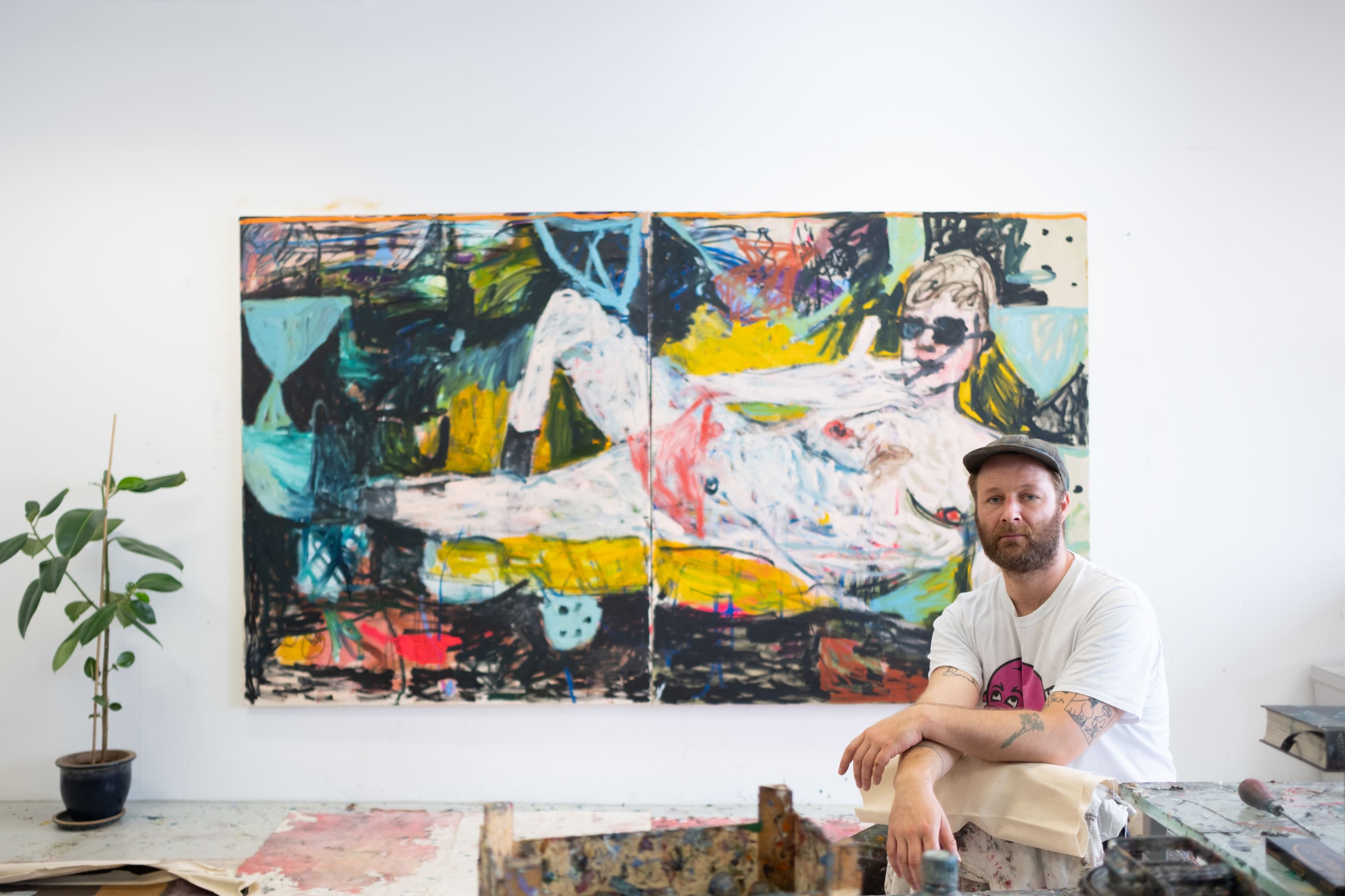 Image of Georg Oskar in his studio