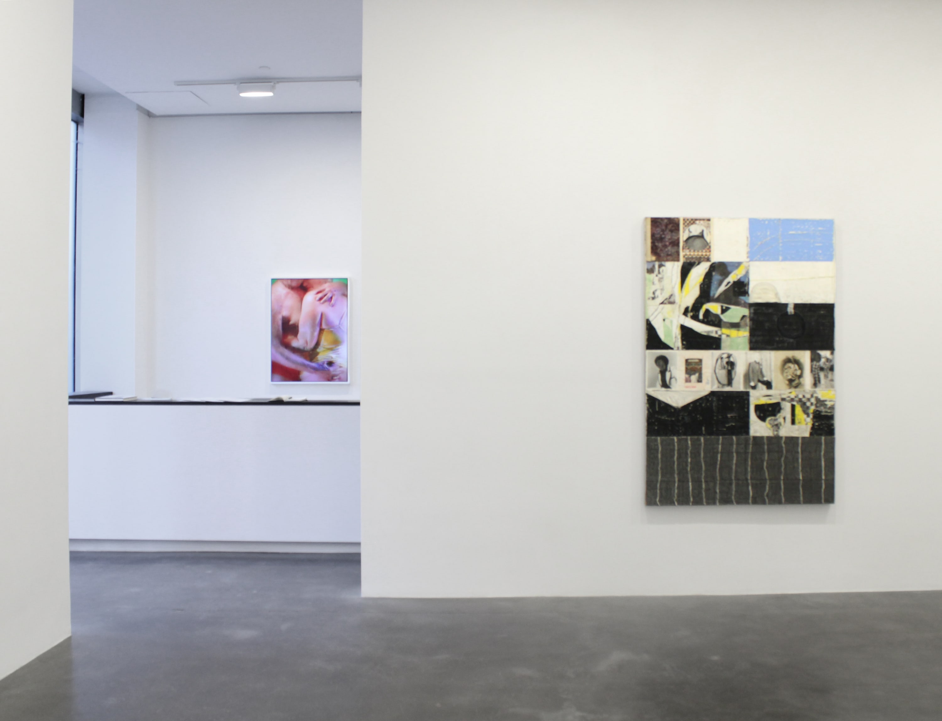 Installation view, ' THE BOYS CLUB (Redacted),' Curated by Cortney Connolly, at Susan Inglett Gallery, NYC, 5 December 2024 -...