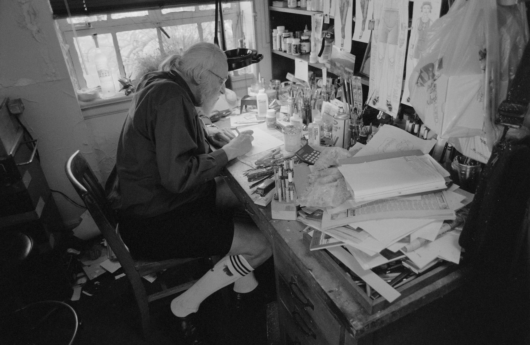 Renaldo Kuhler at work | Photo by Brett Ingram