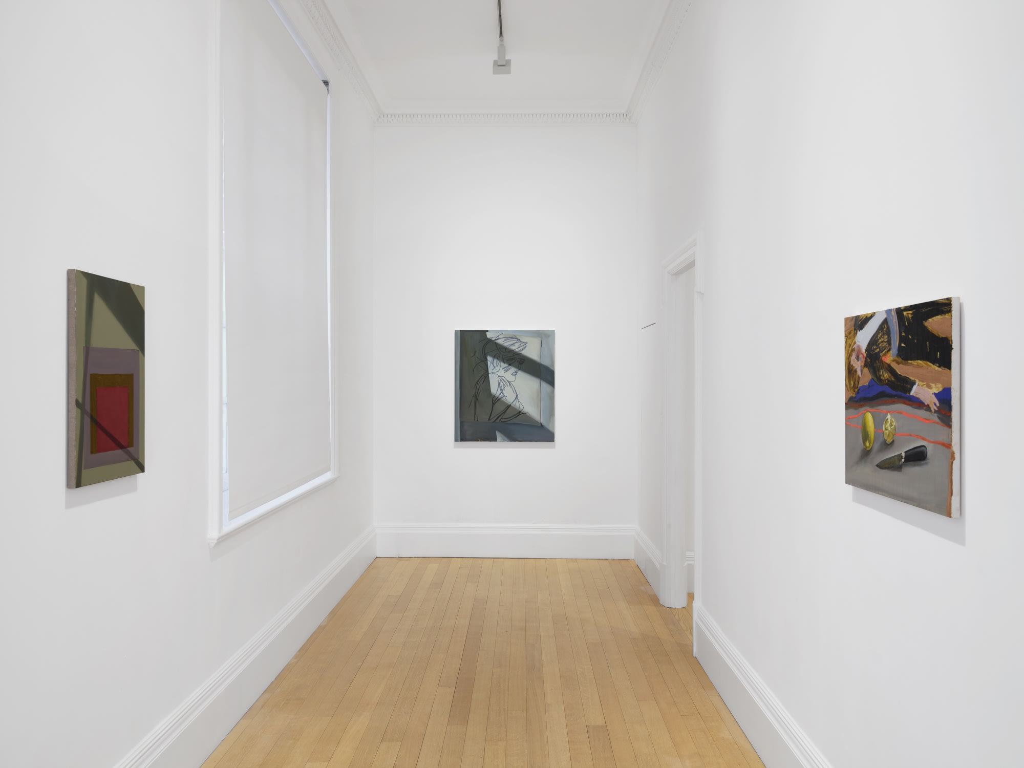 Installation view: Shadows, Thomas Dane Gallery, London, England