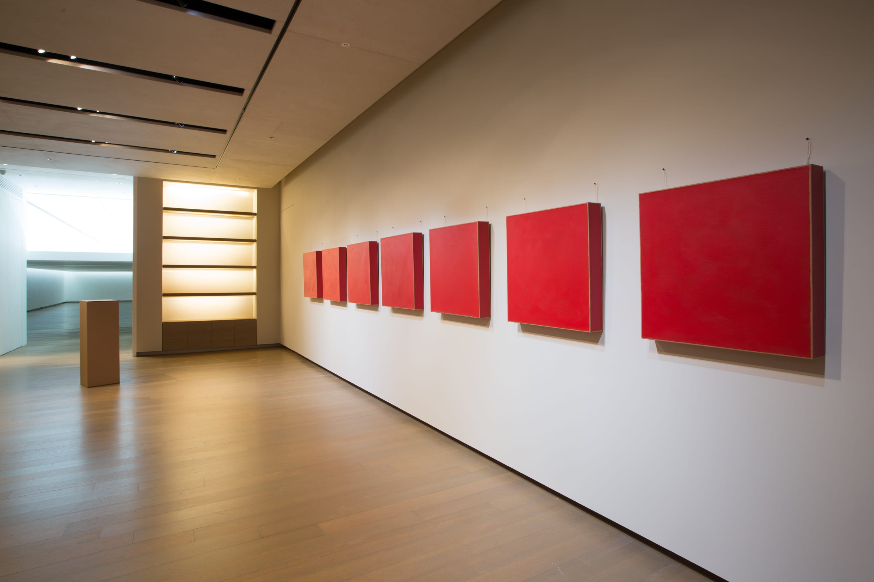 賴志盛 LAI CHIH-SHENG《素描未滿:盒子》Incomplete Drawing: Box, 2014 壓克力顏料/紙 Acrylic on paper,70 x 70 x 10 cm SOLD