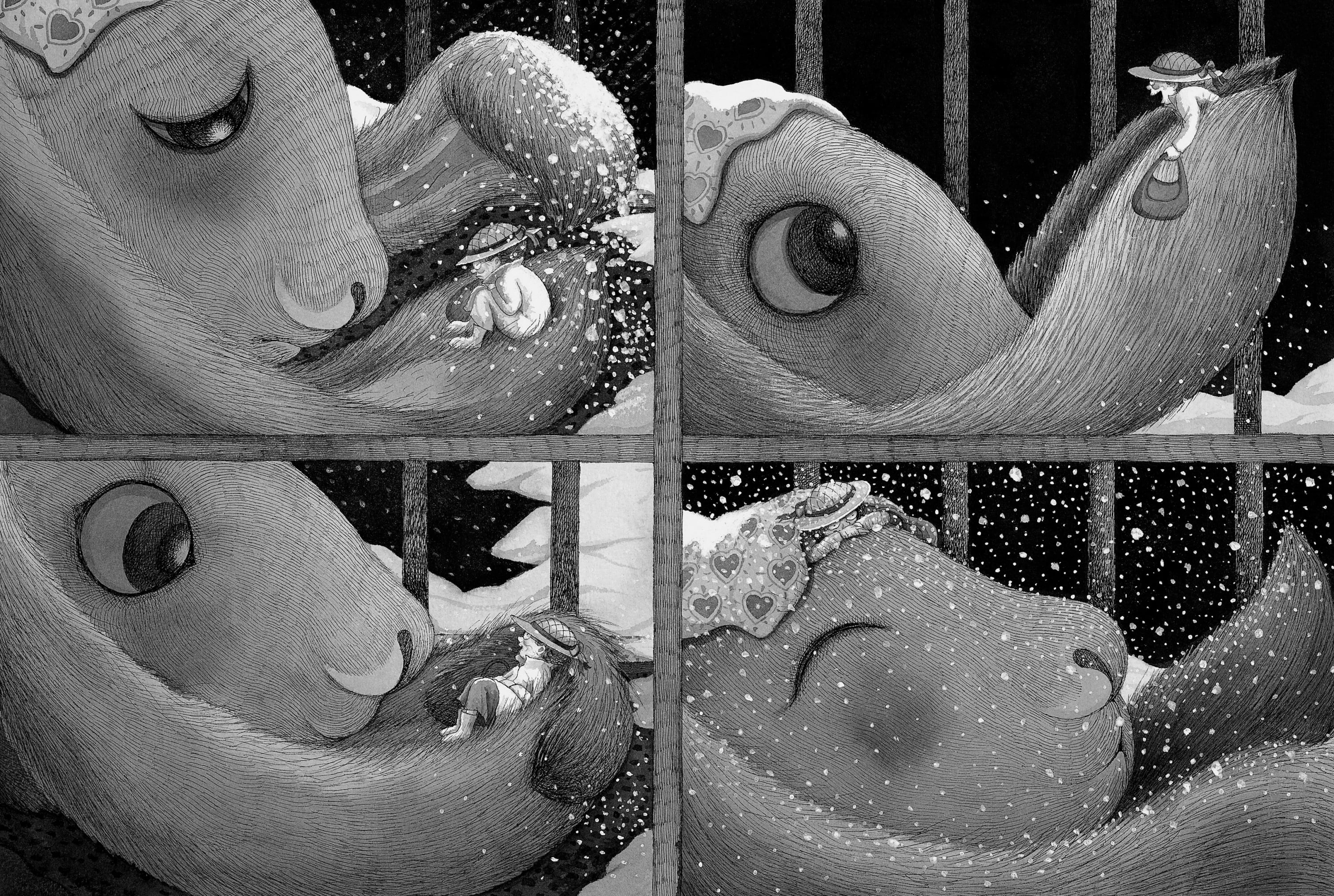 幾米 Jimmy Liao 謝謝你毛毛兔，這個下午真好玩 Thank you, Furry Bunny, for a wonderful afternoon 2005 壓克力顏料、水彩、油性簽字筆／紙 Acrylic, watercolor and marker on paper,...