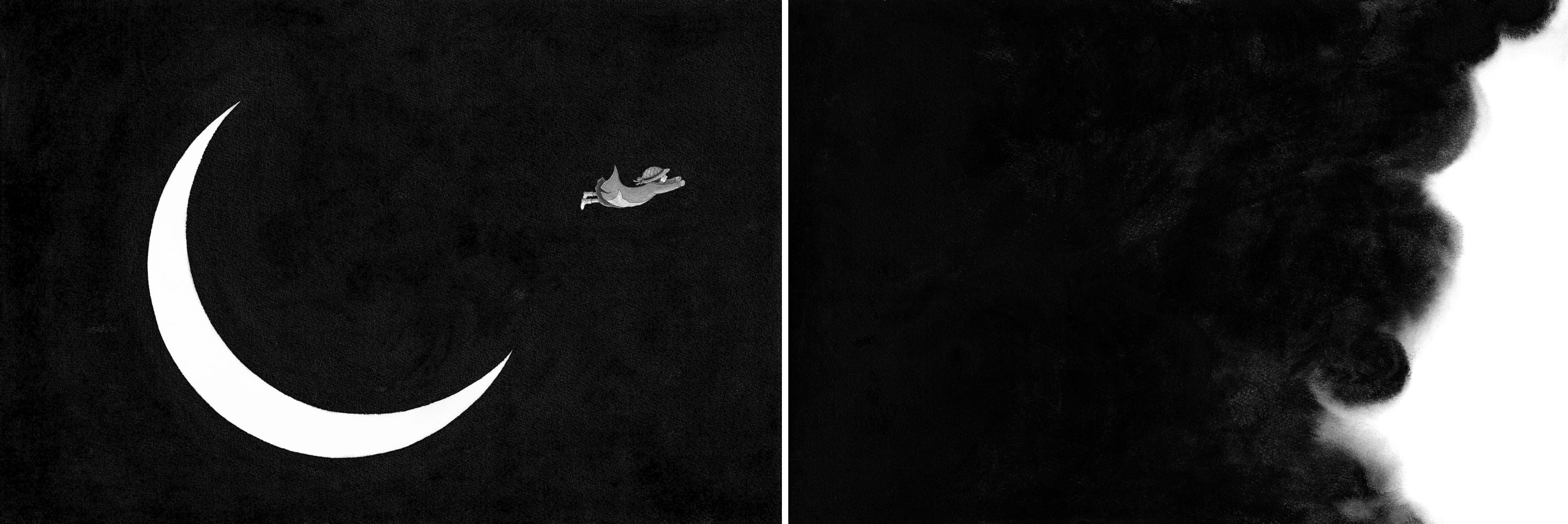 幾米 Jimmy Liao 謝謝你毛毛兔，這個下午真好玩 Thank you, Furry Bunny, for a wonderful afternoon 2005 壓克力顏料、水彩、油性簽字筆／紙 Acrylic, watercolor and marker on paper,...