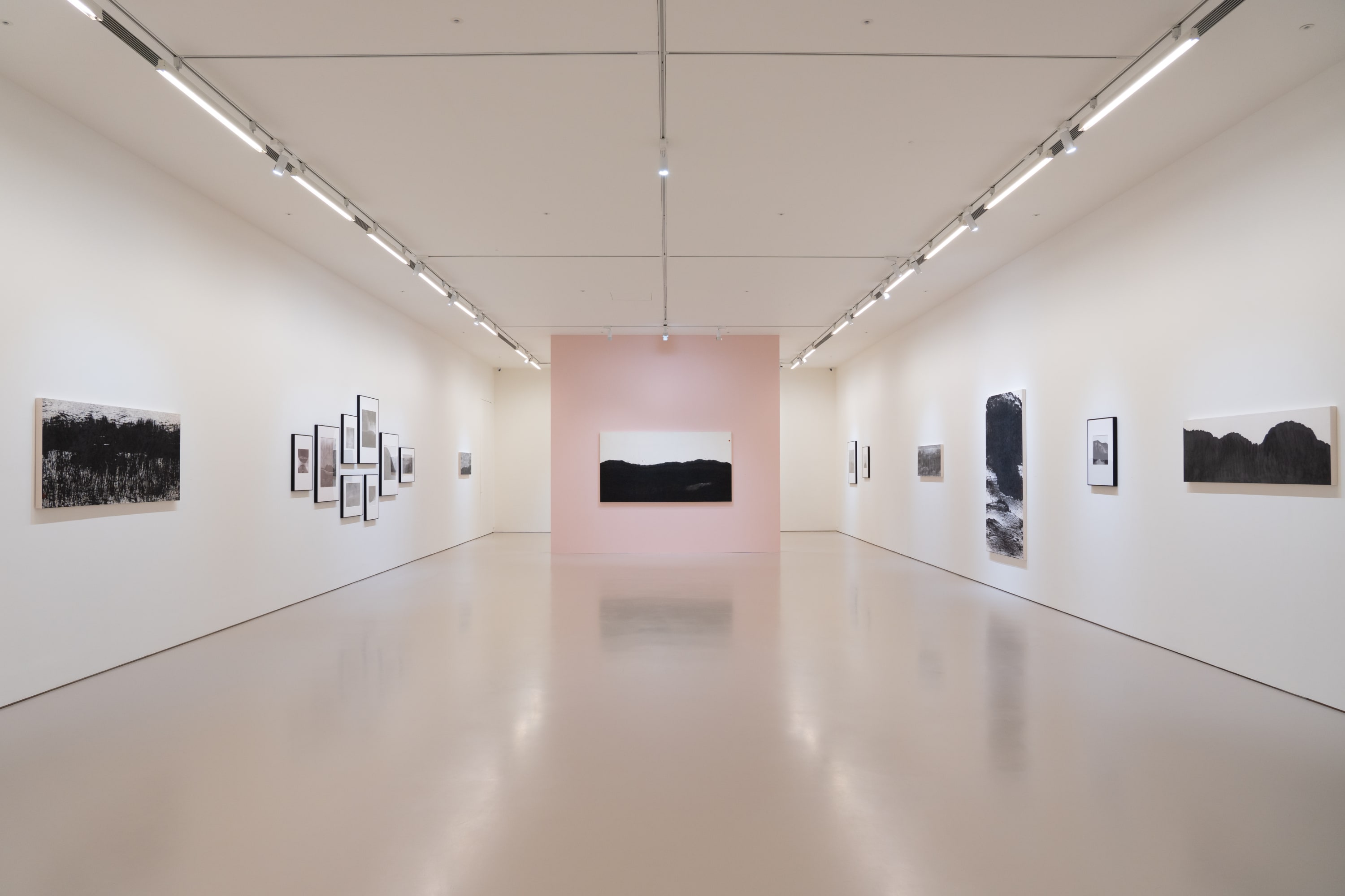 「近,墨」展覽現場