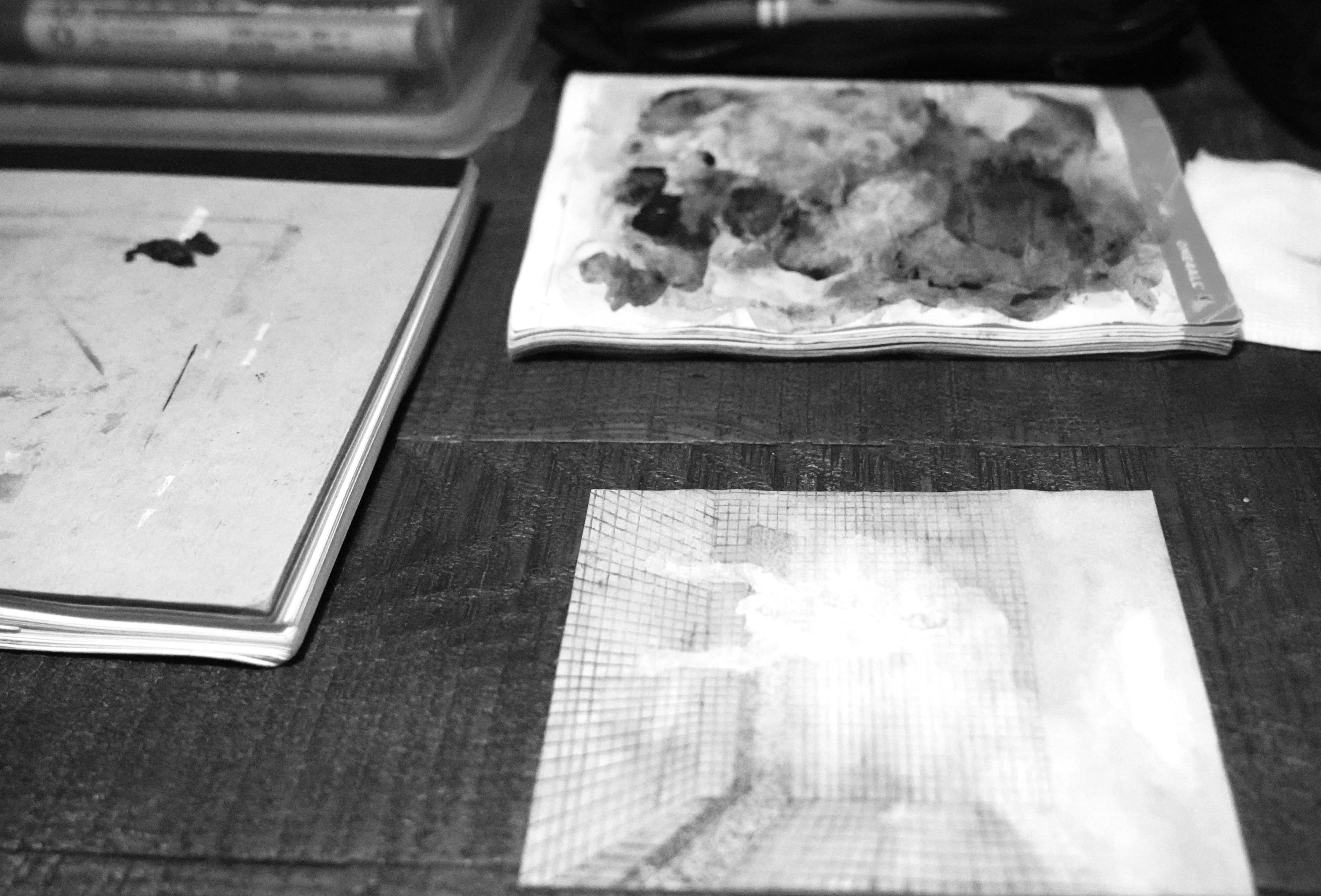 鄭帛囪的筆記本(藝術家提供)