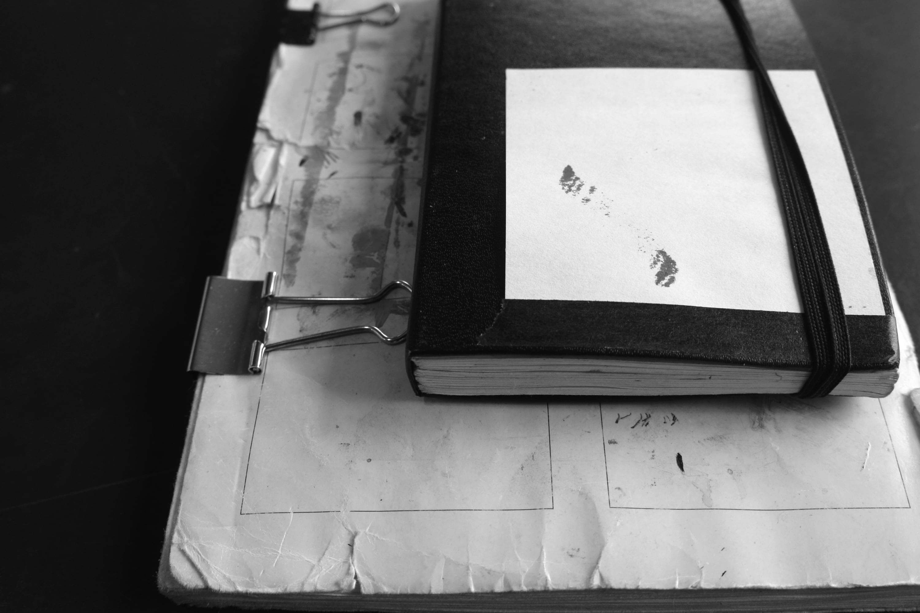 鄭帛囪的筆記本(藝術家提供)