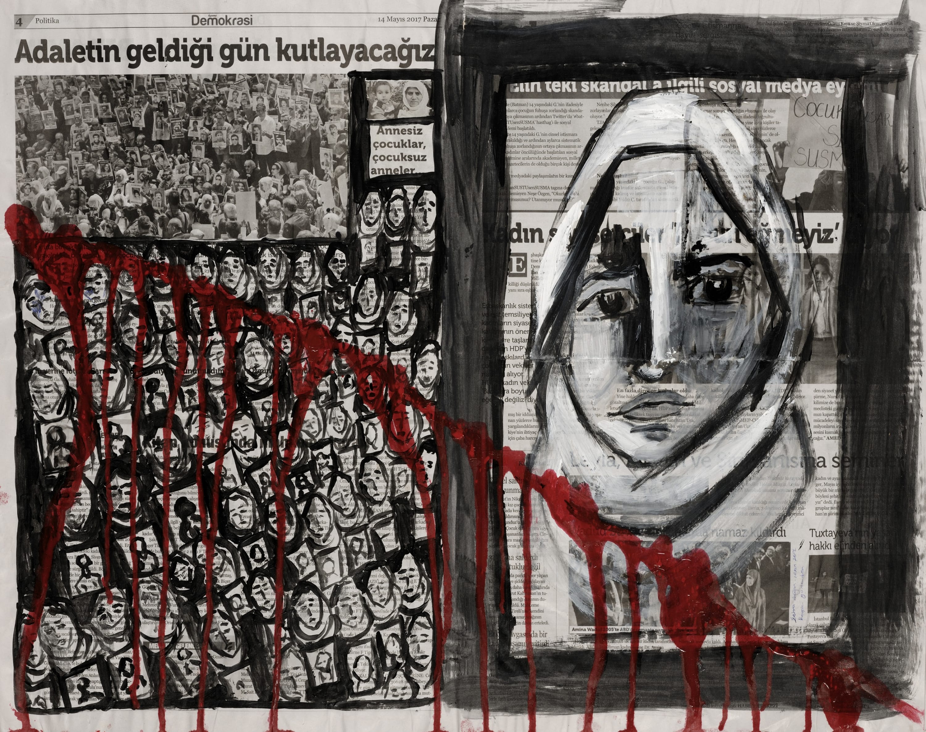 Zehra Dogan, Untitled, 2017