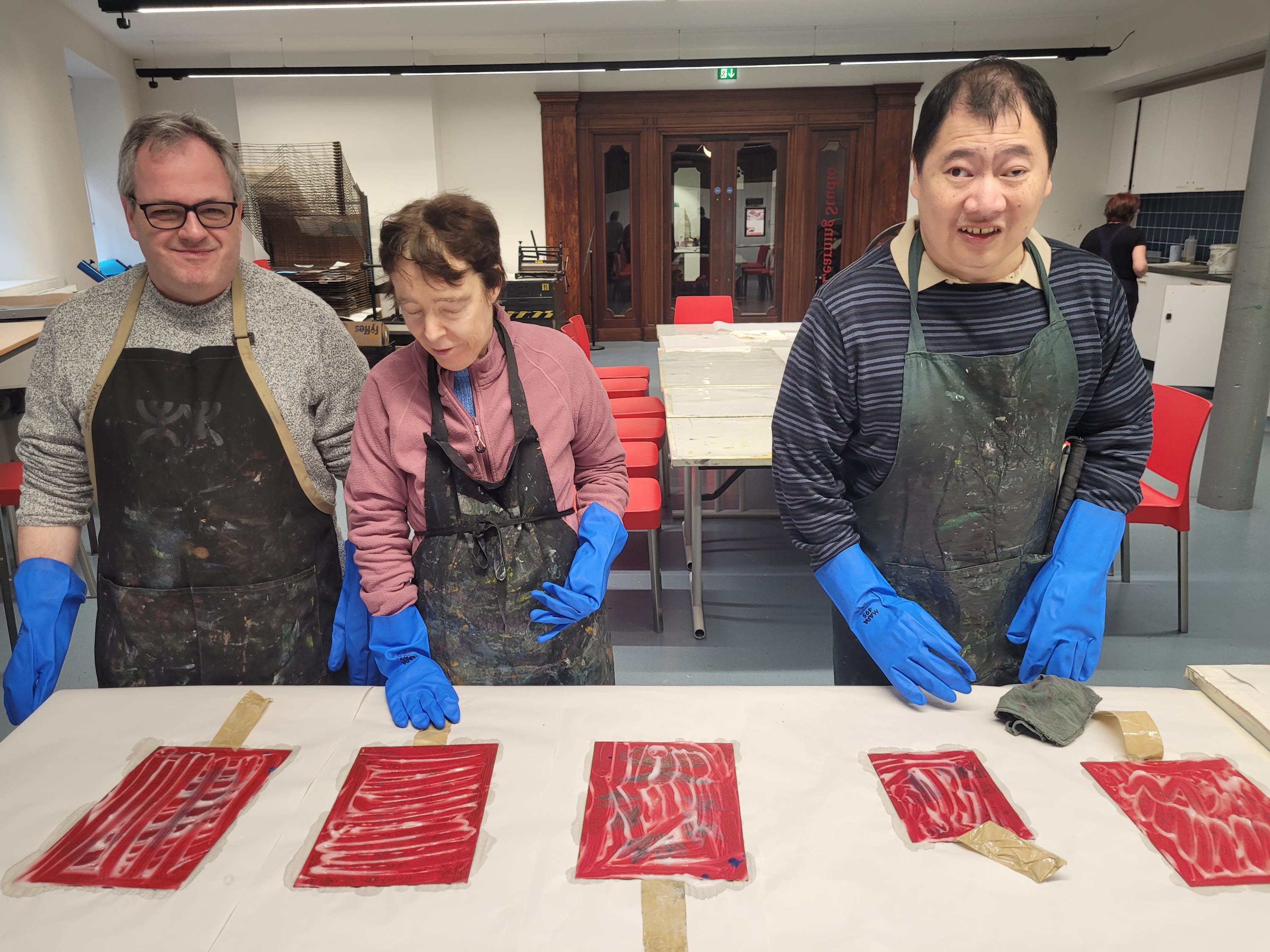 Sessions were held in the quieter Learning Studio at Edinburgh Printmakers which ensured the project met the sensory and access...