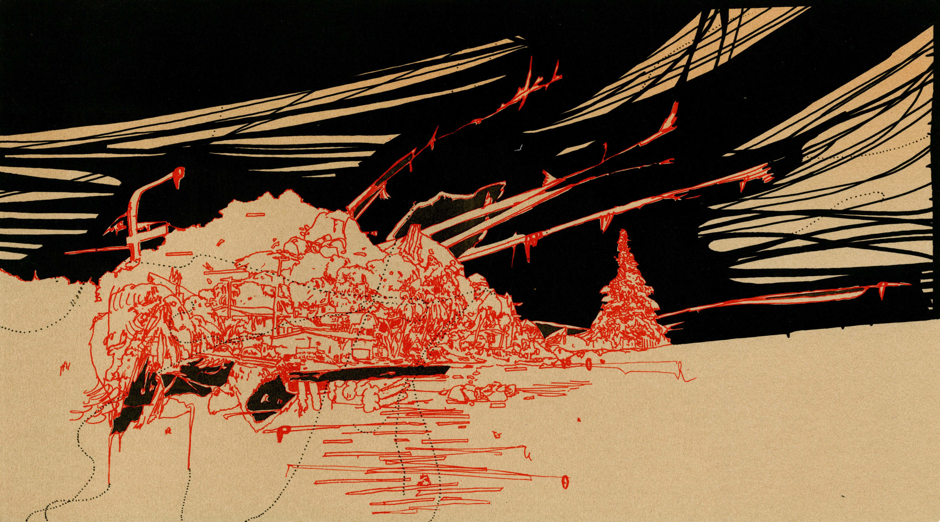 GRAEME TODD, MORE LIKE SHACKS THAN HOUSES, 2009 £320.00