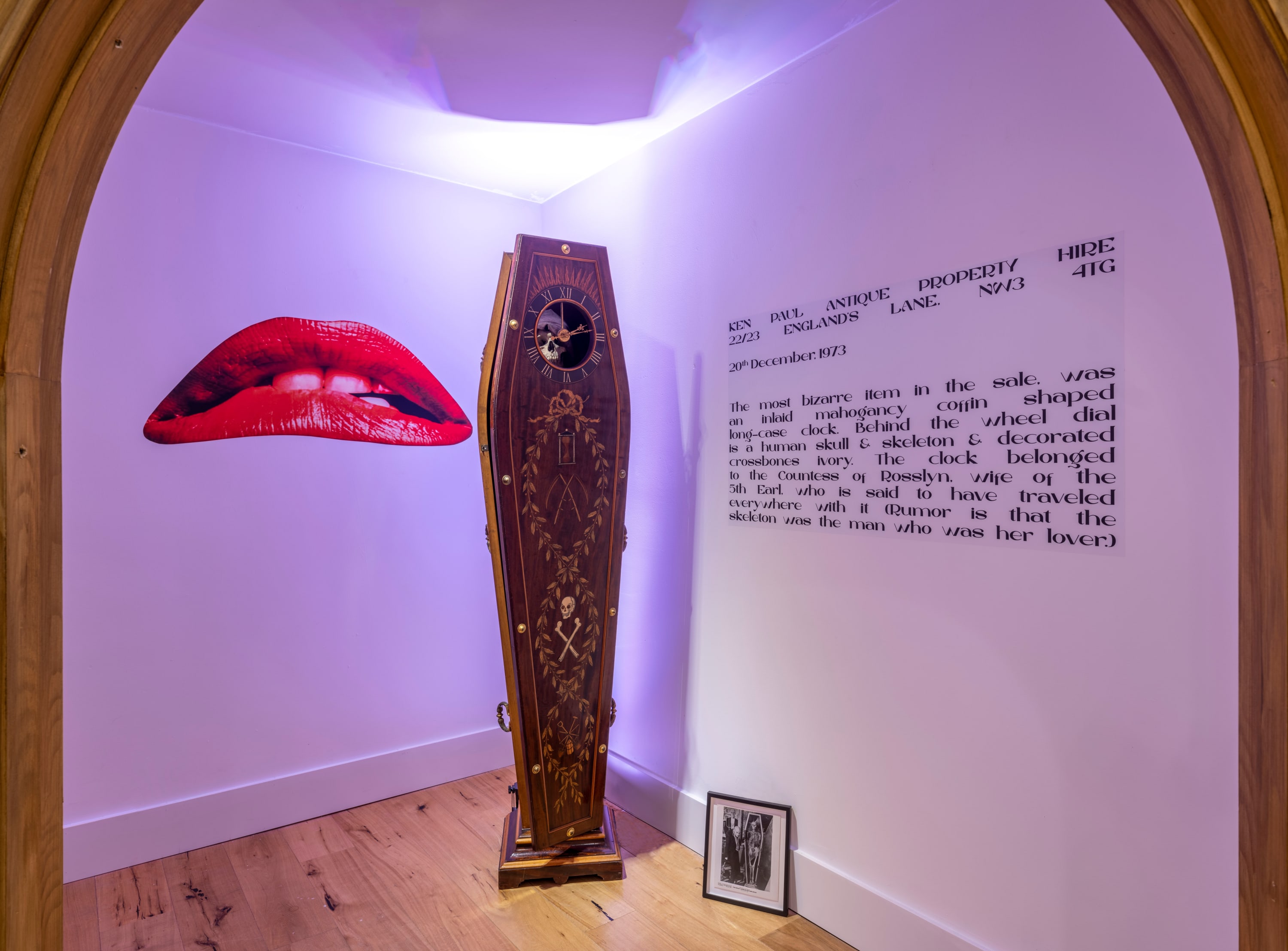 The Rocky Horror Picture Show original coffin clock