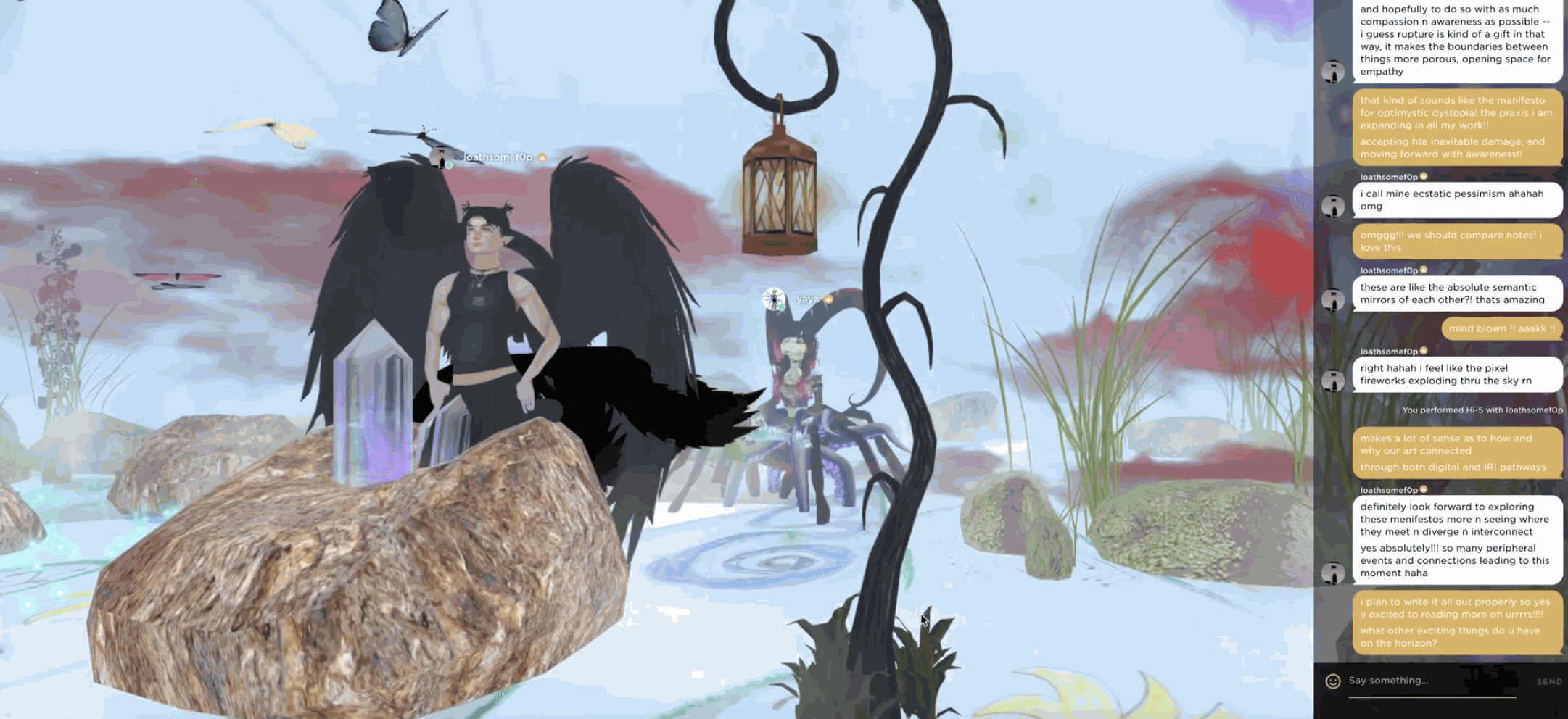 AYESHA TAN JONES & TORRE ALAIN IN CONVERSATION ON IMVU