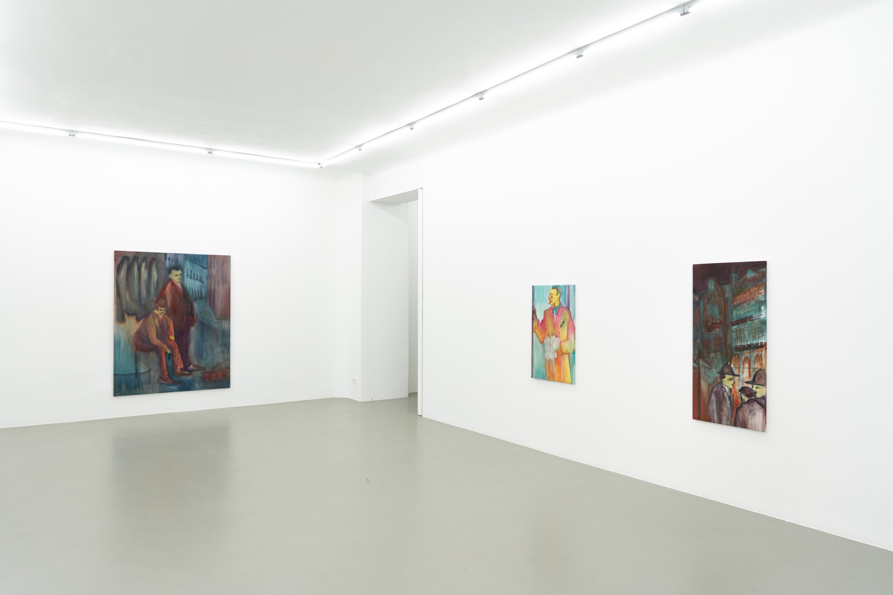 This raises the question of painting. The question of the nature, function and role of painting. Because it seems obvious...