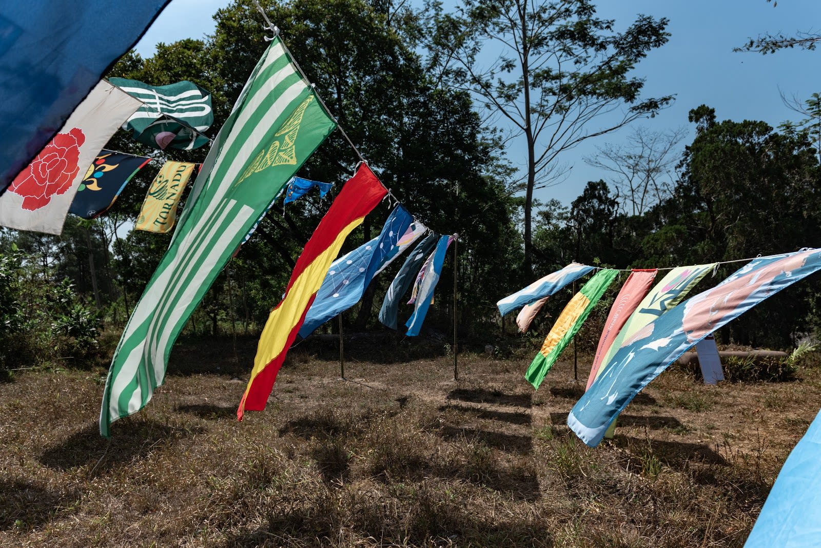 Maryanto, ‘’Rukun Tresna” (Harmonious and Affectionate)’, 2019, site-specific installation for 900mdpl