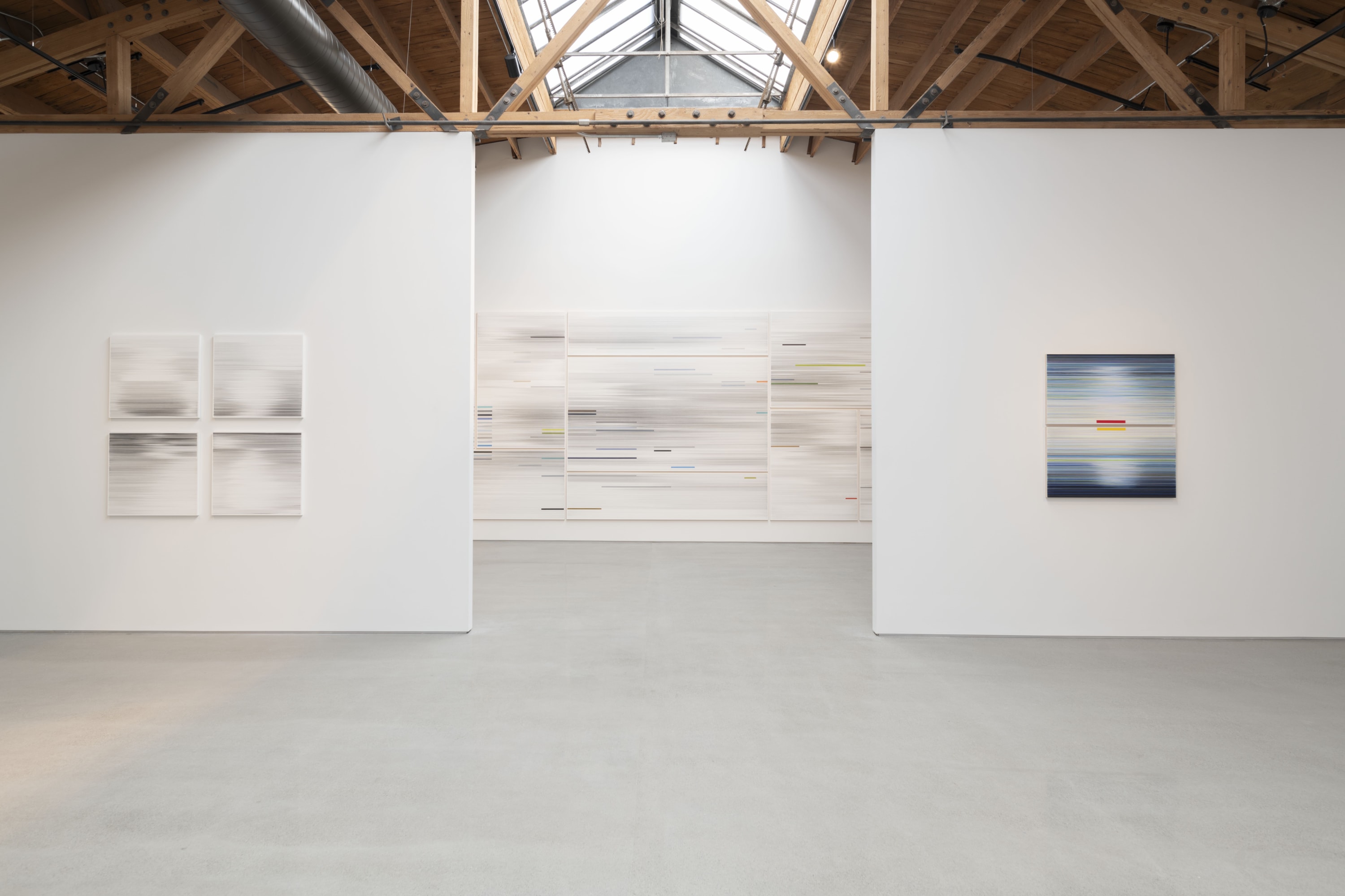 Installation view of Of all colors. Secrist | Beach, September, 2024.