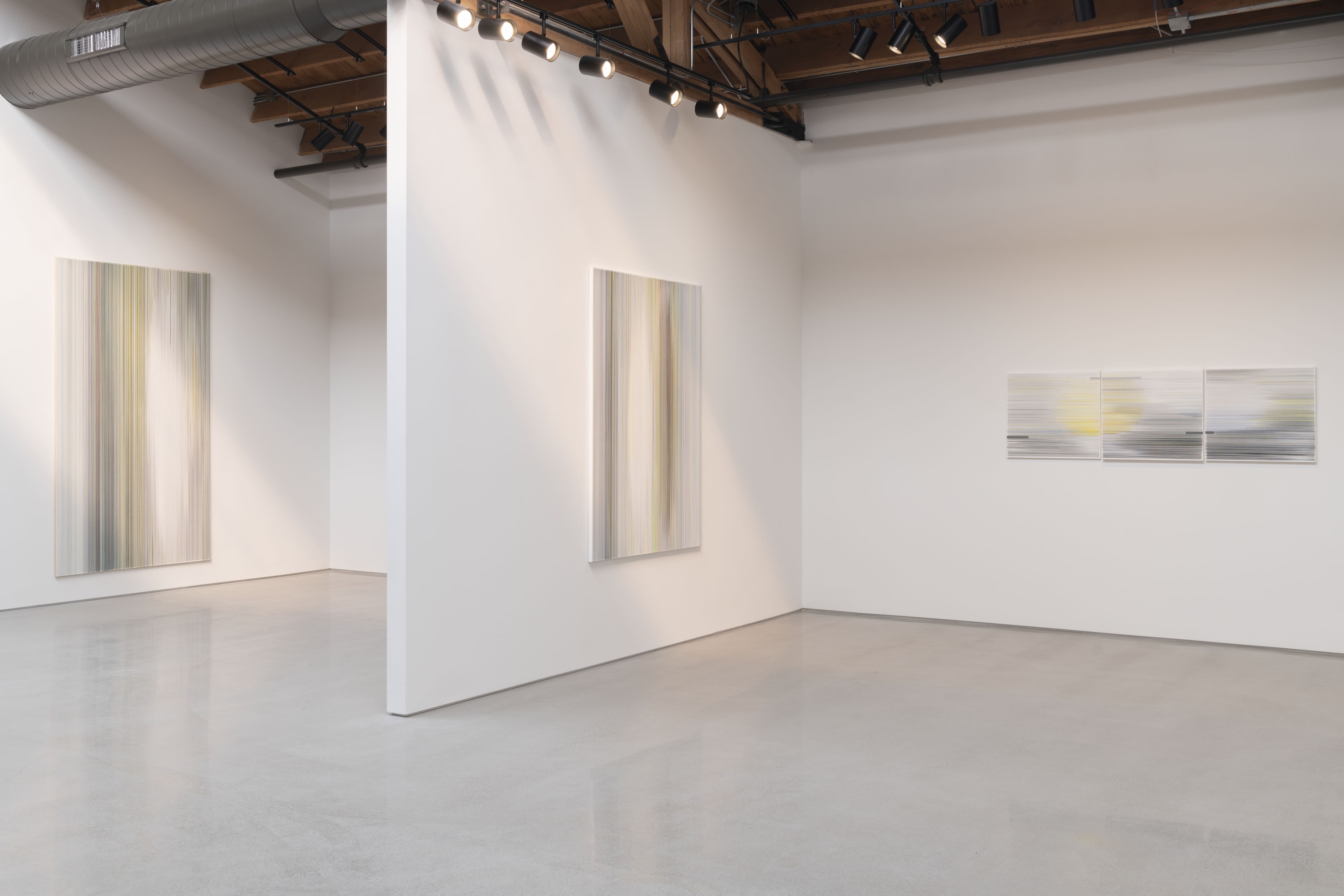 Installation view of Of all colors. Secrist | Beach, September, 2024.