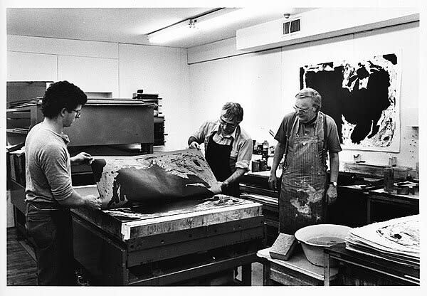 'If an artist is really good, he adapts to the particular quality that an etching can do that nothing else...