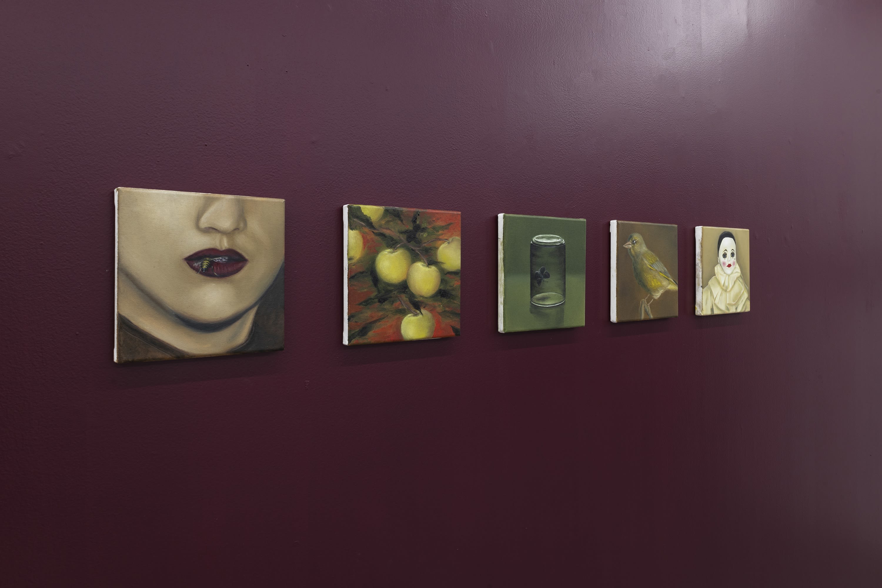 'Yet Middleton’s work is far from realist. Her paintings’ monochromatic backgrounds locate her subjects in the cloistered-off realm of the...