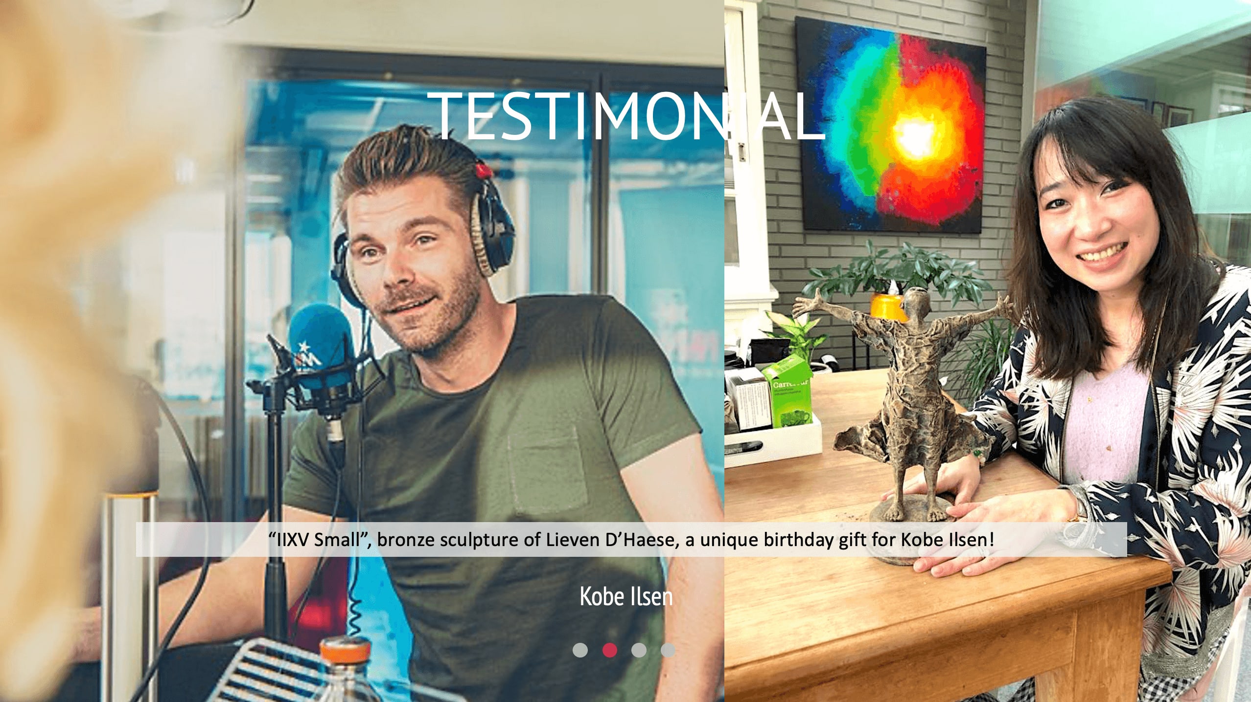 sculpture Lieven D'Haese Kobe ilsen