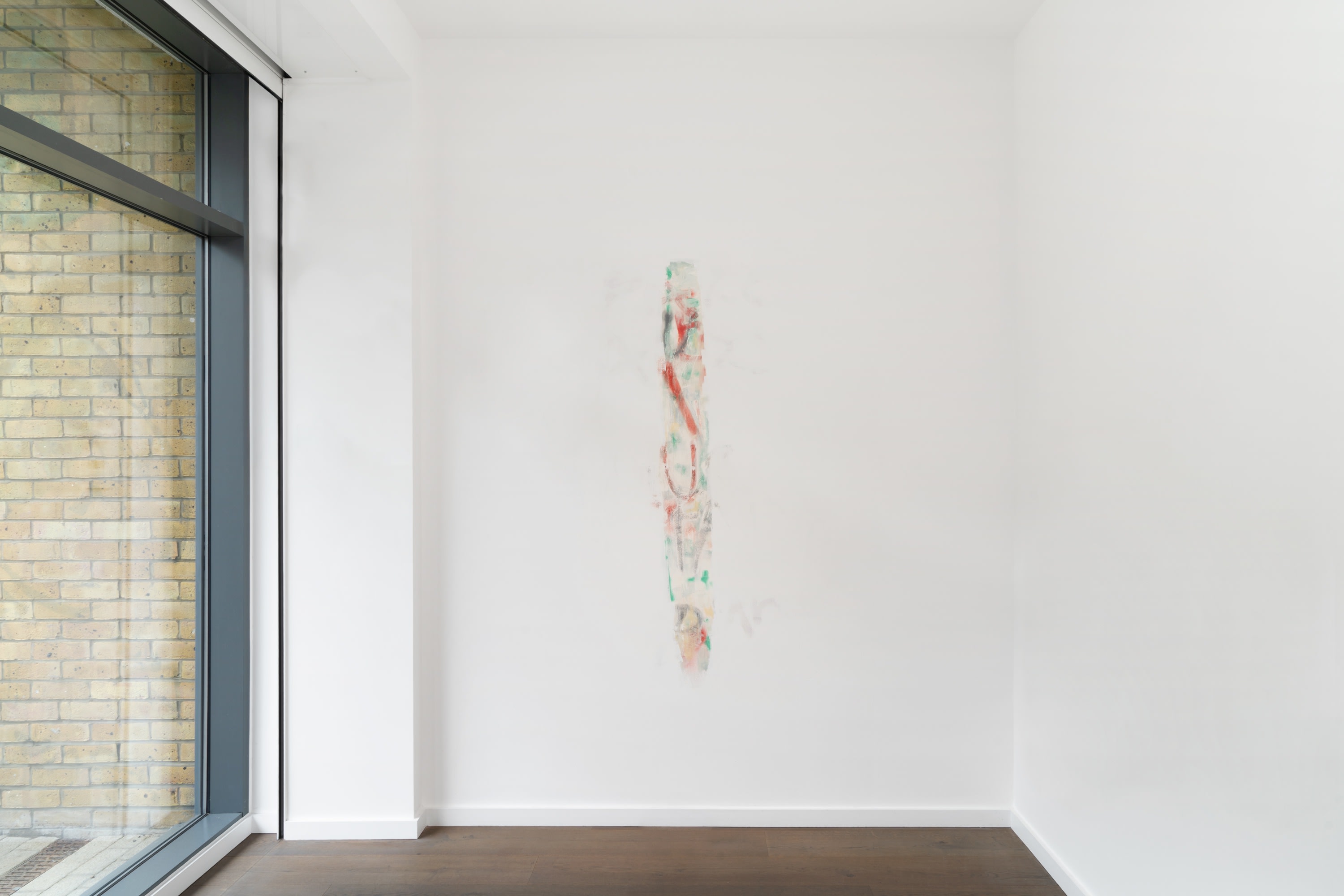 Installation view: Jhonatan Pulido: Reparación, Alma Pearl, London, 2025 © Jhonatan Pulido. Courtesy of Alma Pearl, London. Photo: Reliant Imaging