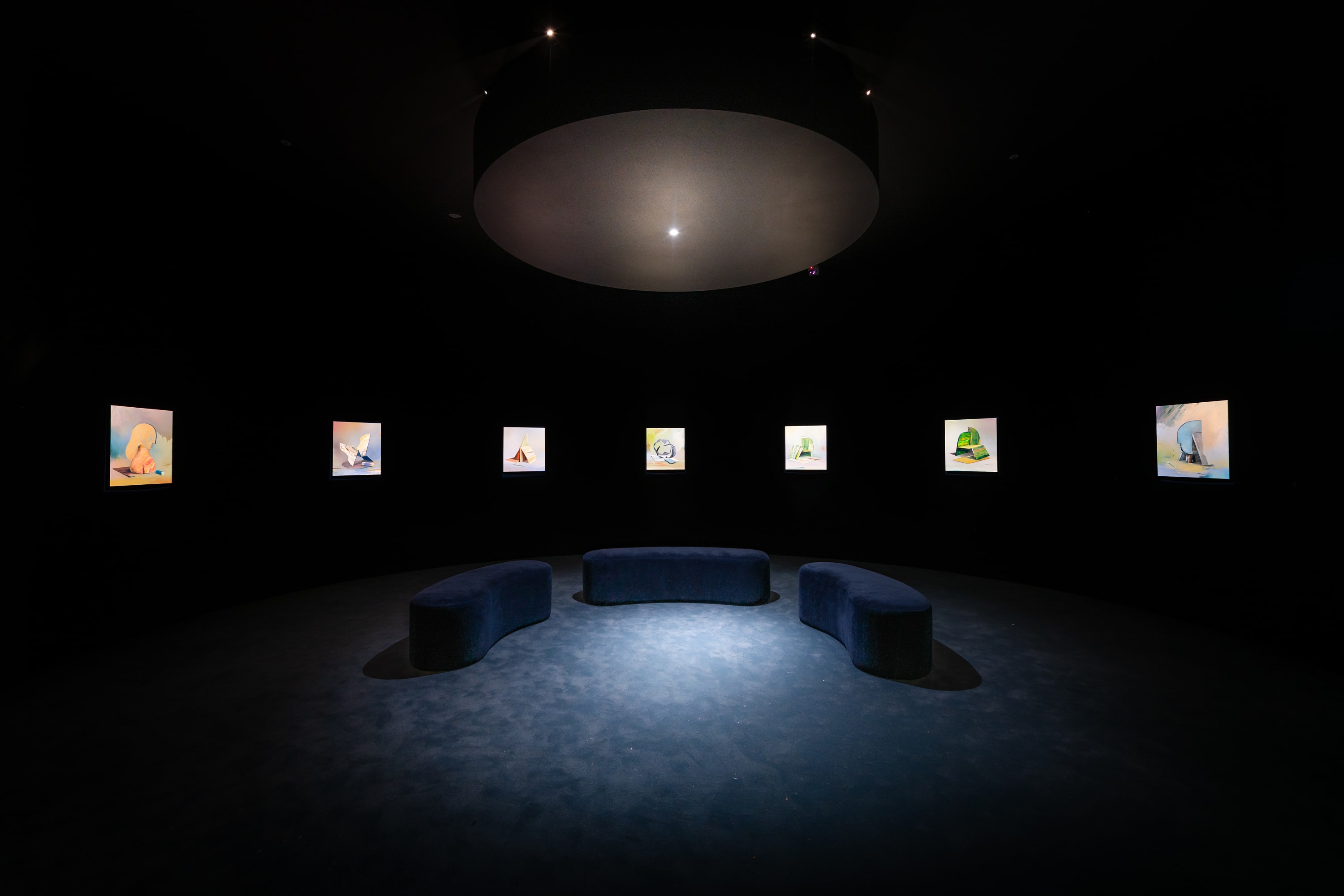 Installation view: Perhaps Sunny Days, PODO Museum, Seogwipo, South Korea (2024). © Ivan Seal. © The Caretaker. Commissioned by PODO...