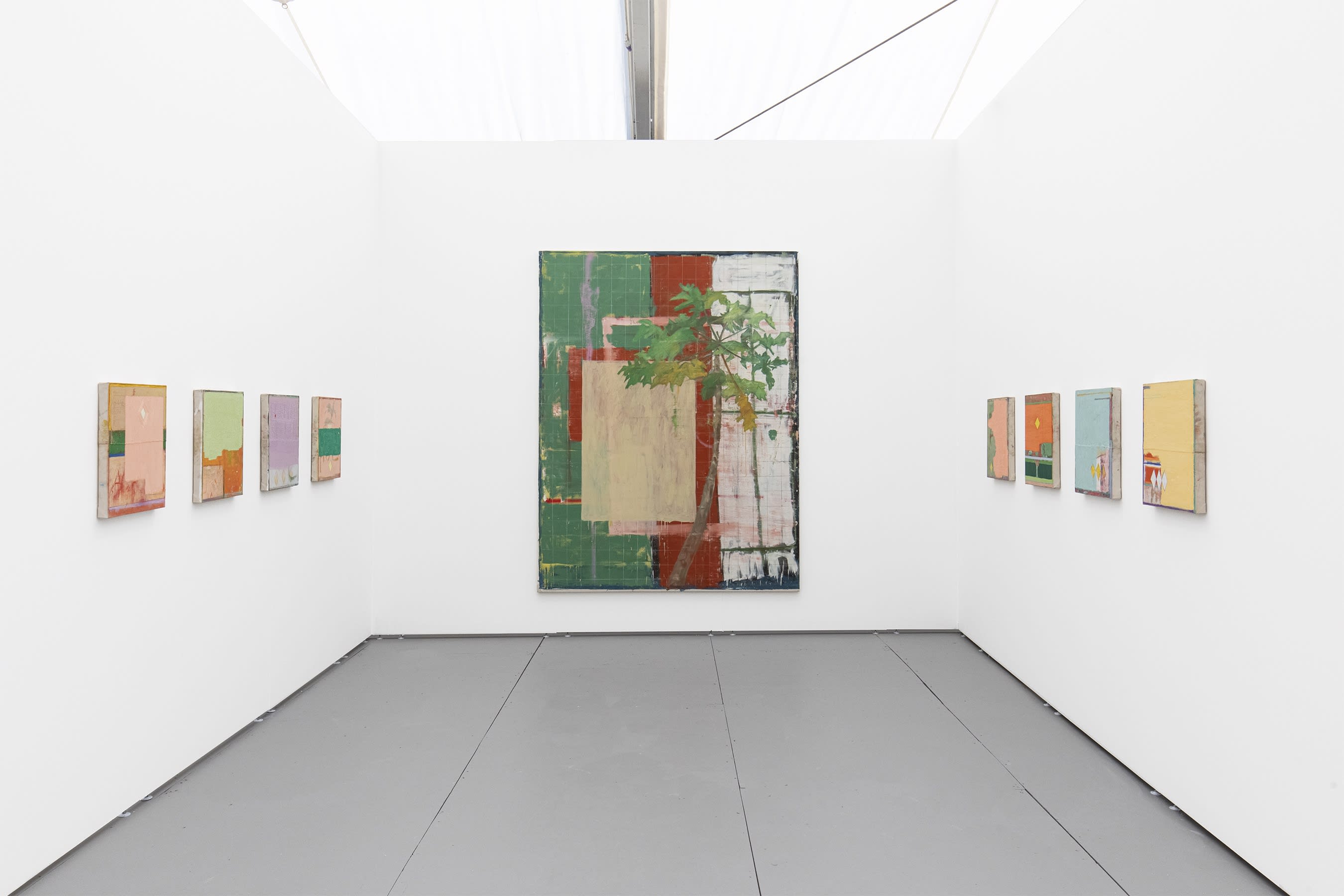 Installation view: Alma Pearl at Untitled Art, Miami Beach 2024. © Jhonatan Pulido. Courtesy of Alma Pearl, London. Photo: Gabriele...
