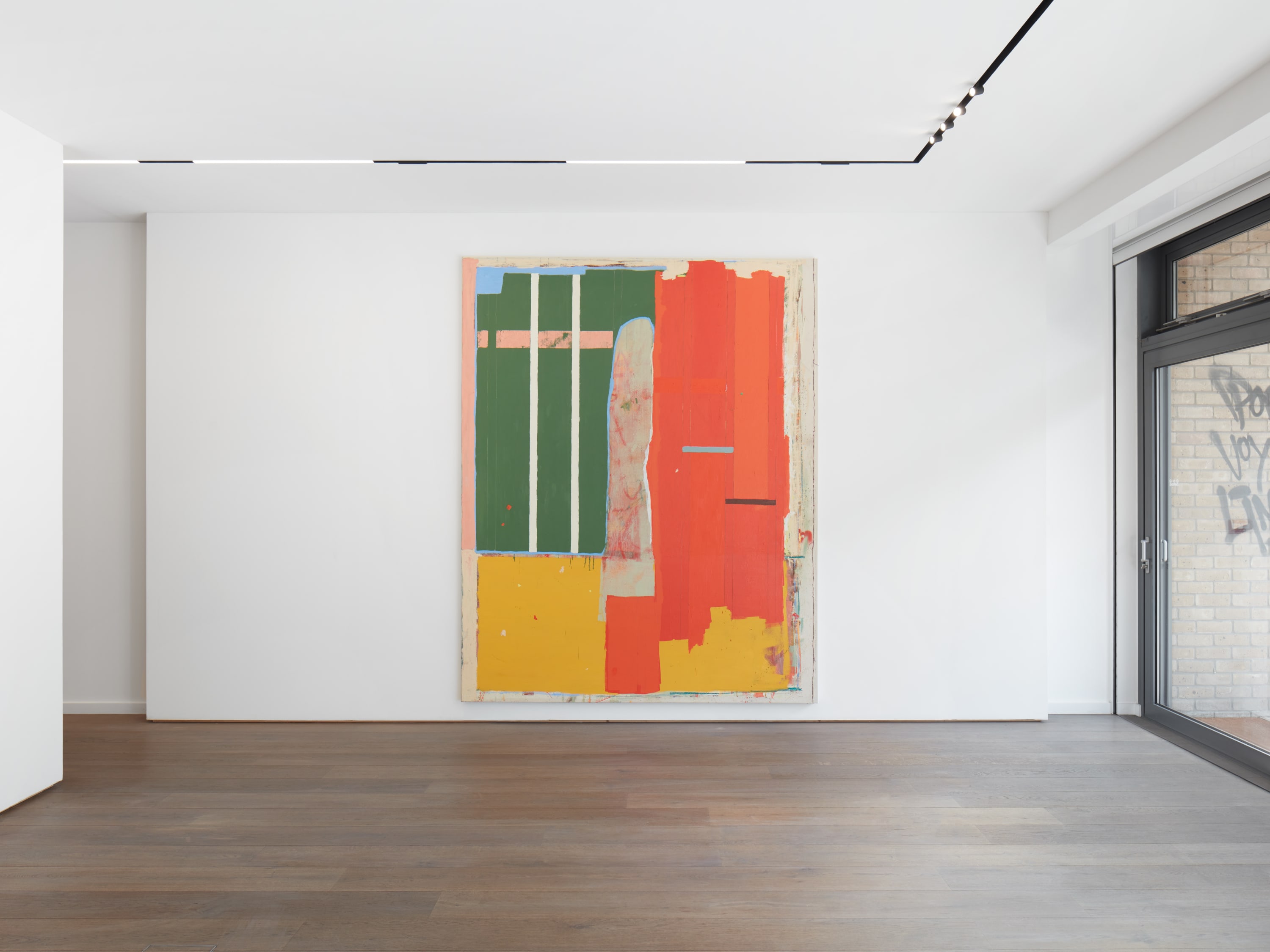 Installation view: Jhonatan Pulido: Un respiro y dos parpadeos, or one breath and two blinks, Alma Pearl, London, 2023. Photo:...