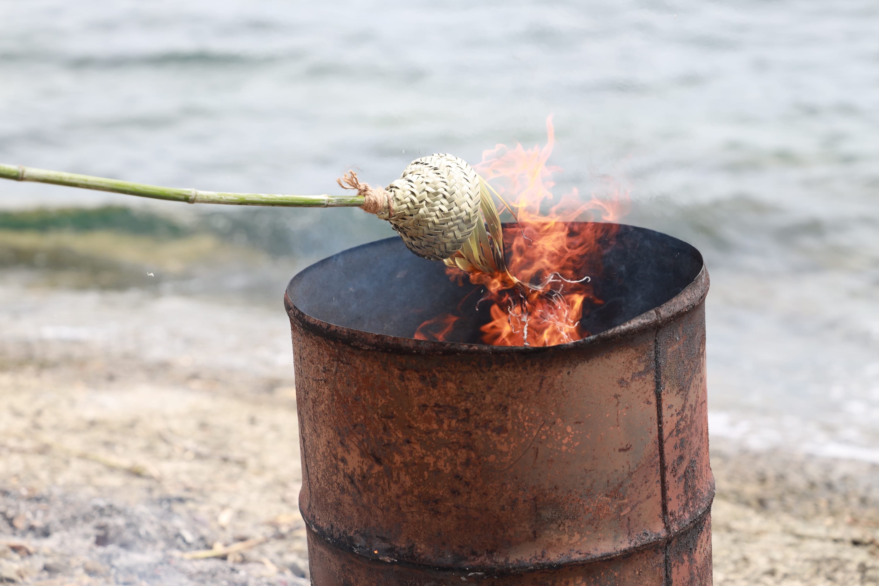 The artwork also includes a video projection of the performance and songs in Arabic performed by the artist and a...