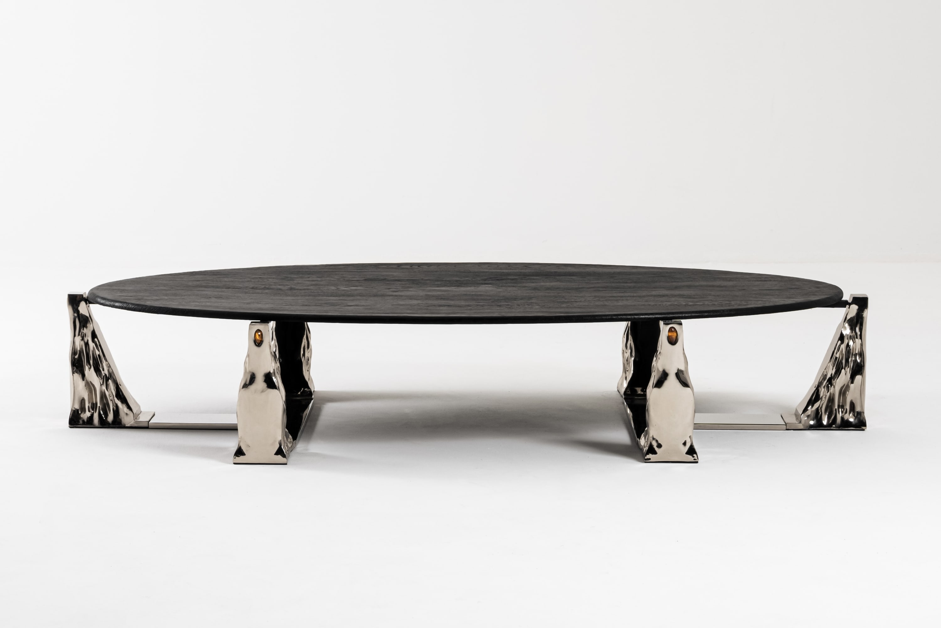 Ghislain Ayoub Coffee table, 2025 Blending the mythic and the mineral, Ghislain Ayoub’s work conjures timeless forms shaped by both...