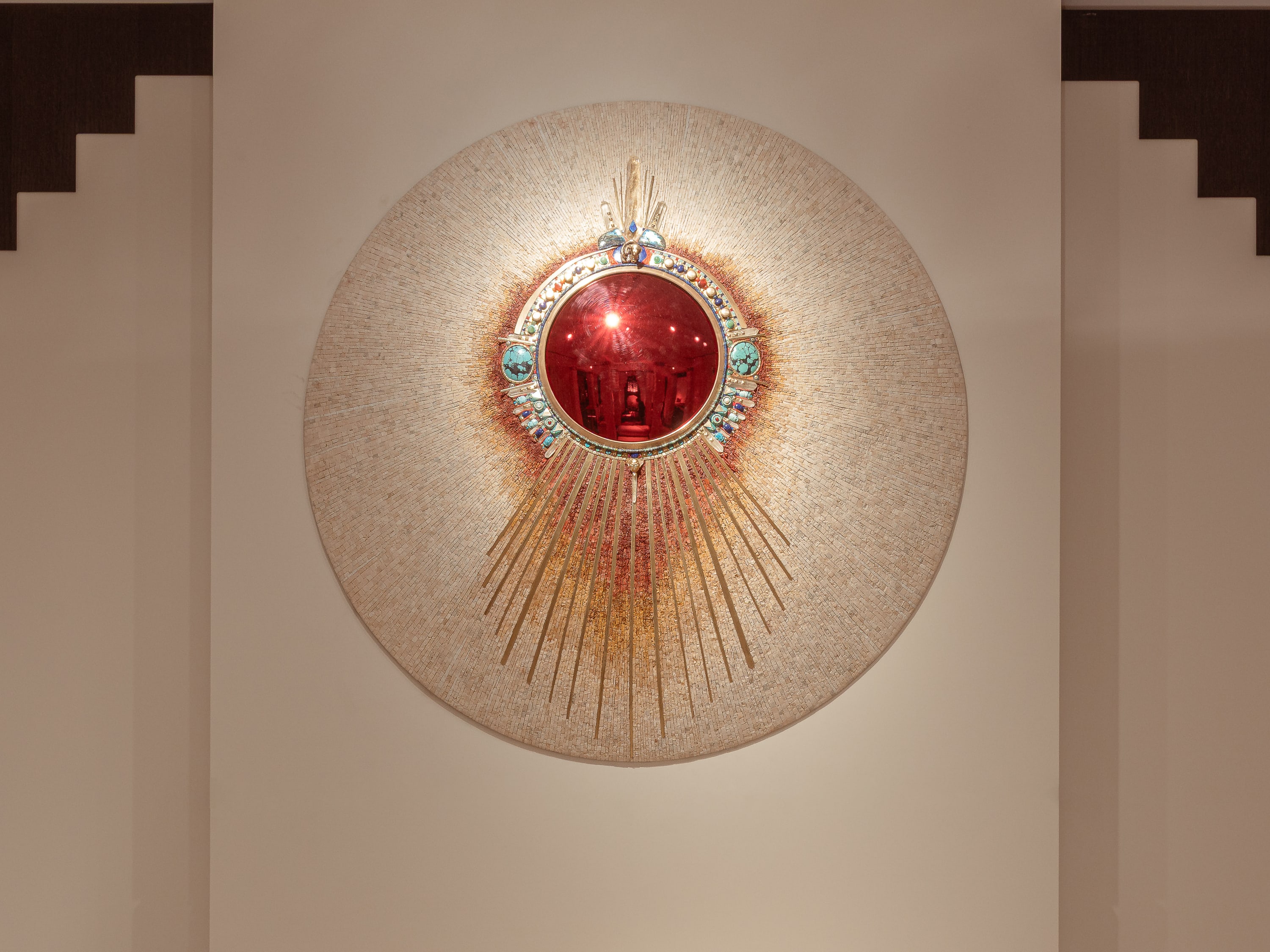 Béatrice Serre 'Râ' mirror, 2025