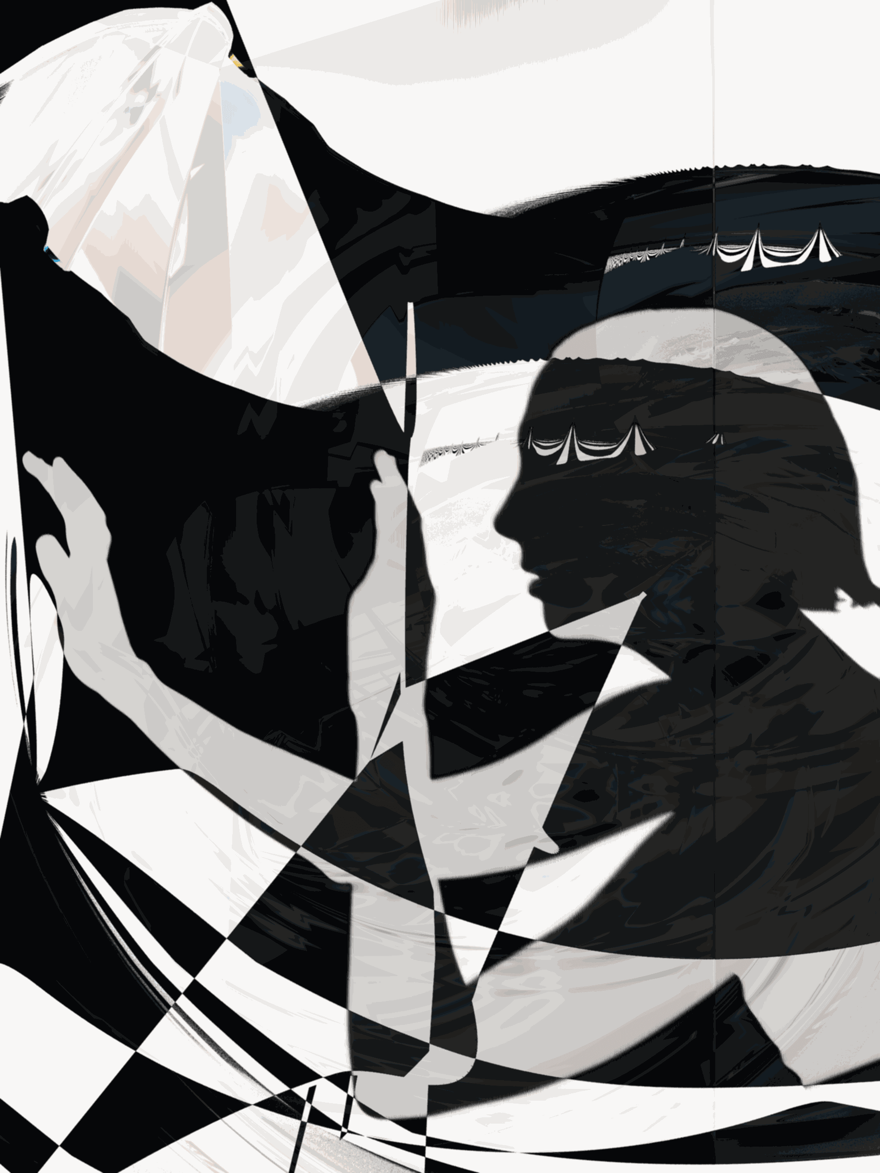Human Unreadable #296, Courtesy Art Blocks & Operator