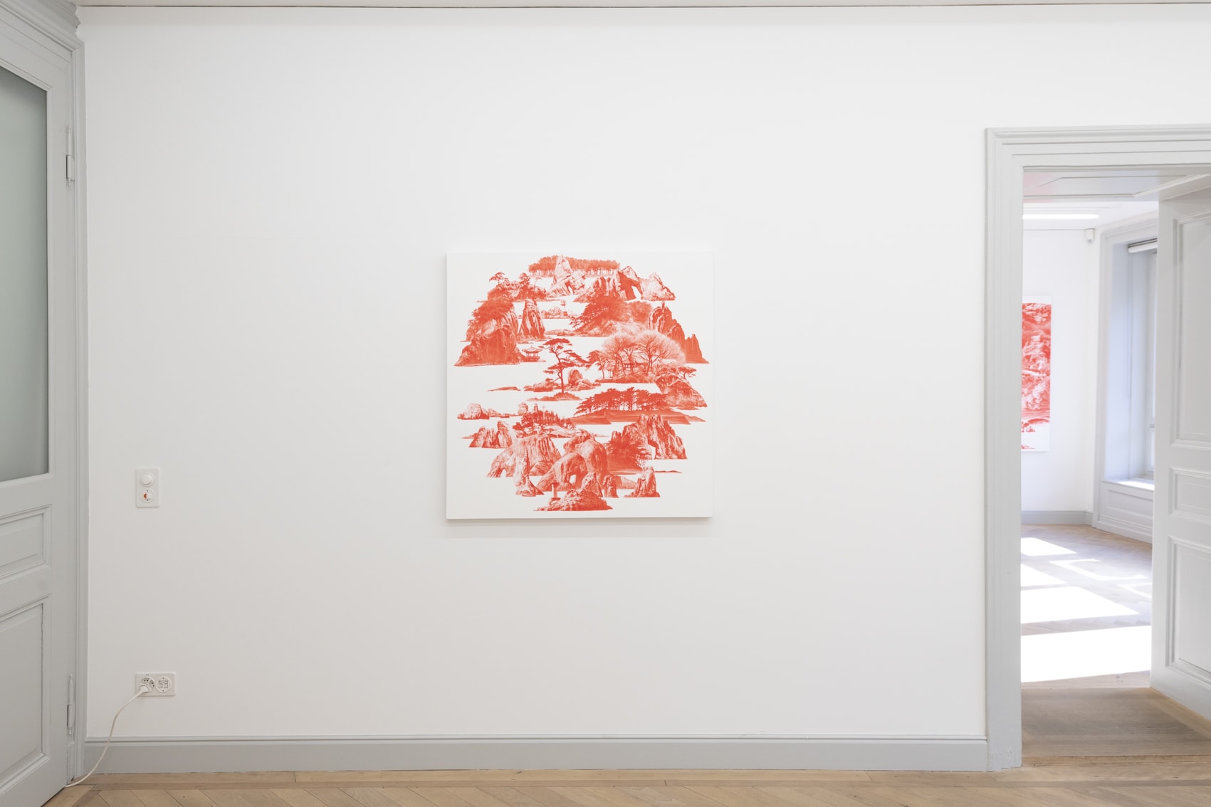 The painting technique employed by the artist references the proximity to traditional Korean landscape painting, which, in turn, has its...