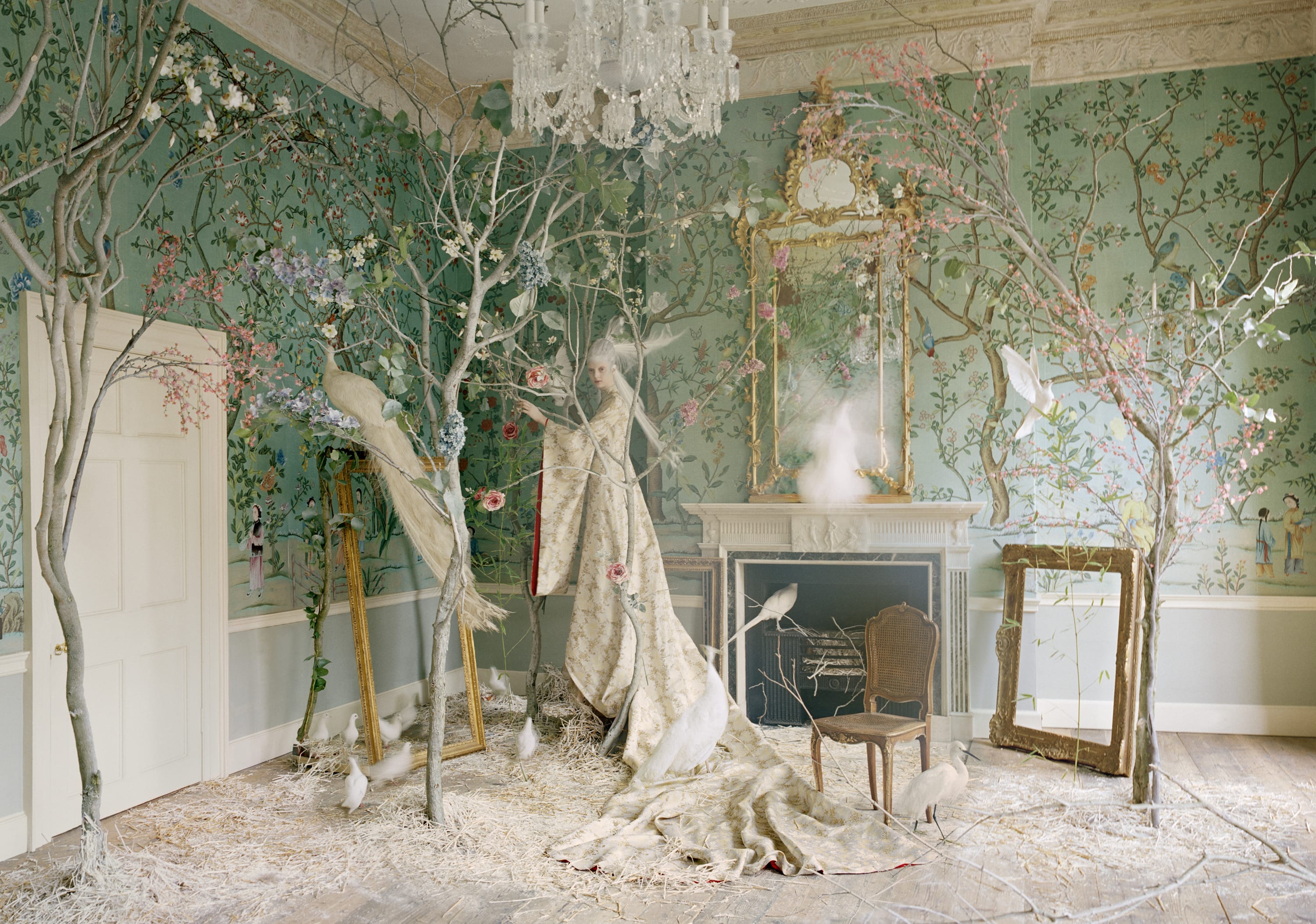 Tim Walker, Codie Young, Blossom Fantasia, London, 2015, Accompanied by a signed, titled and editioned label. Archival pigment print Image...