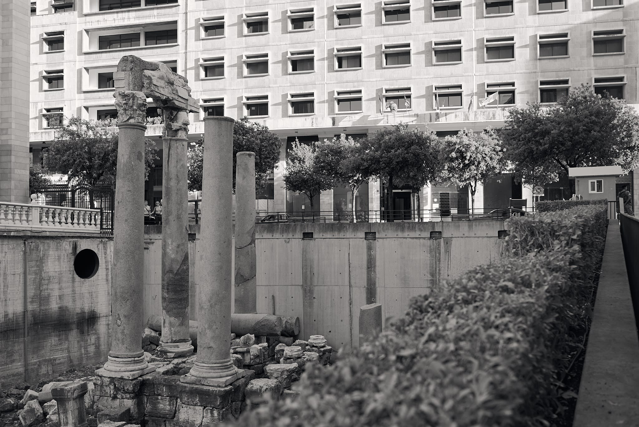Ruines Romaines Cardo Maximus, Beyrouth 2019