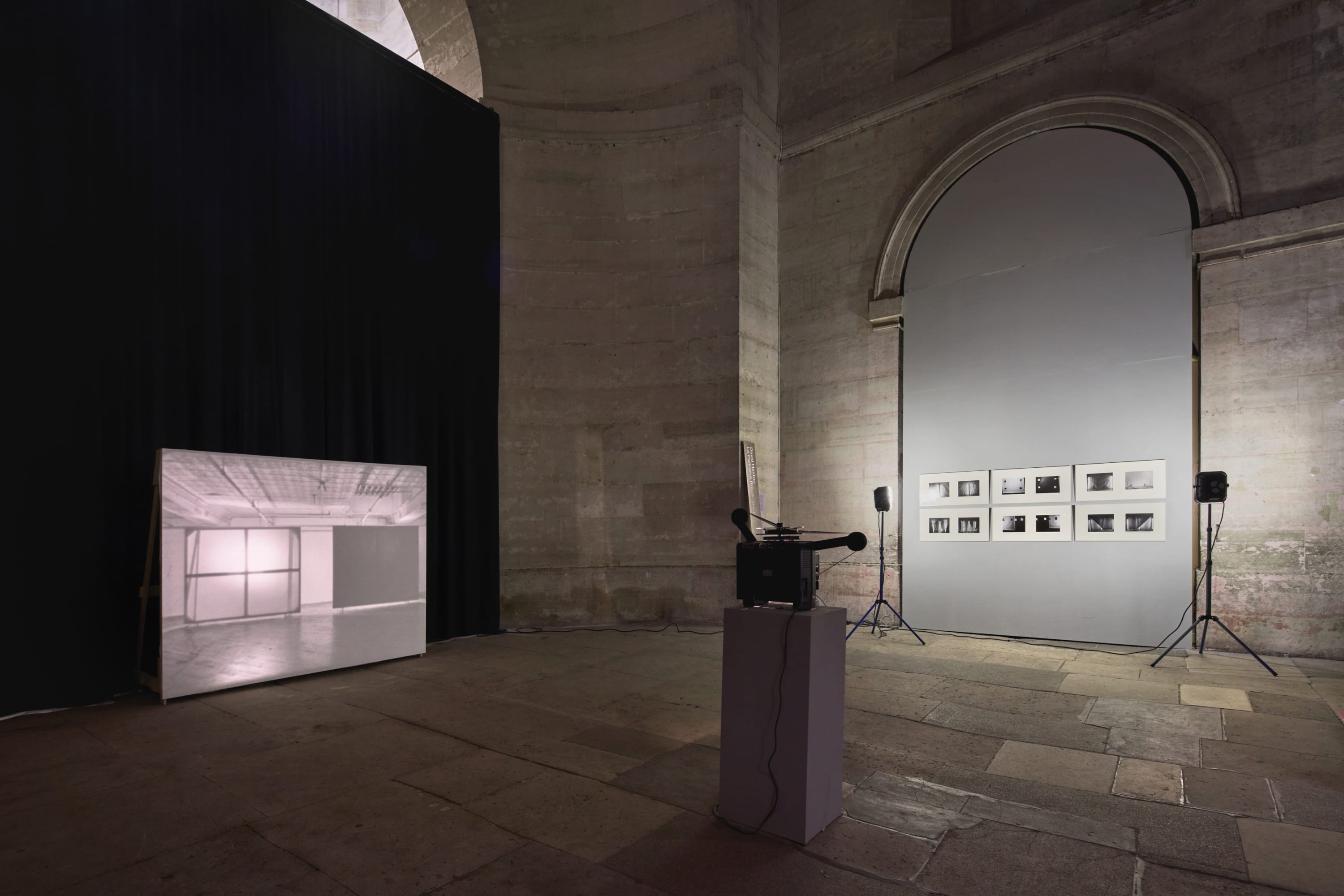 At OFFSCREEN Paris, at La Chapelle Saint-Louis de la Salpetriere October 21-26, 2025, La Patinoire Royale Bach presented Moving Picture...