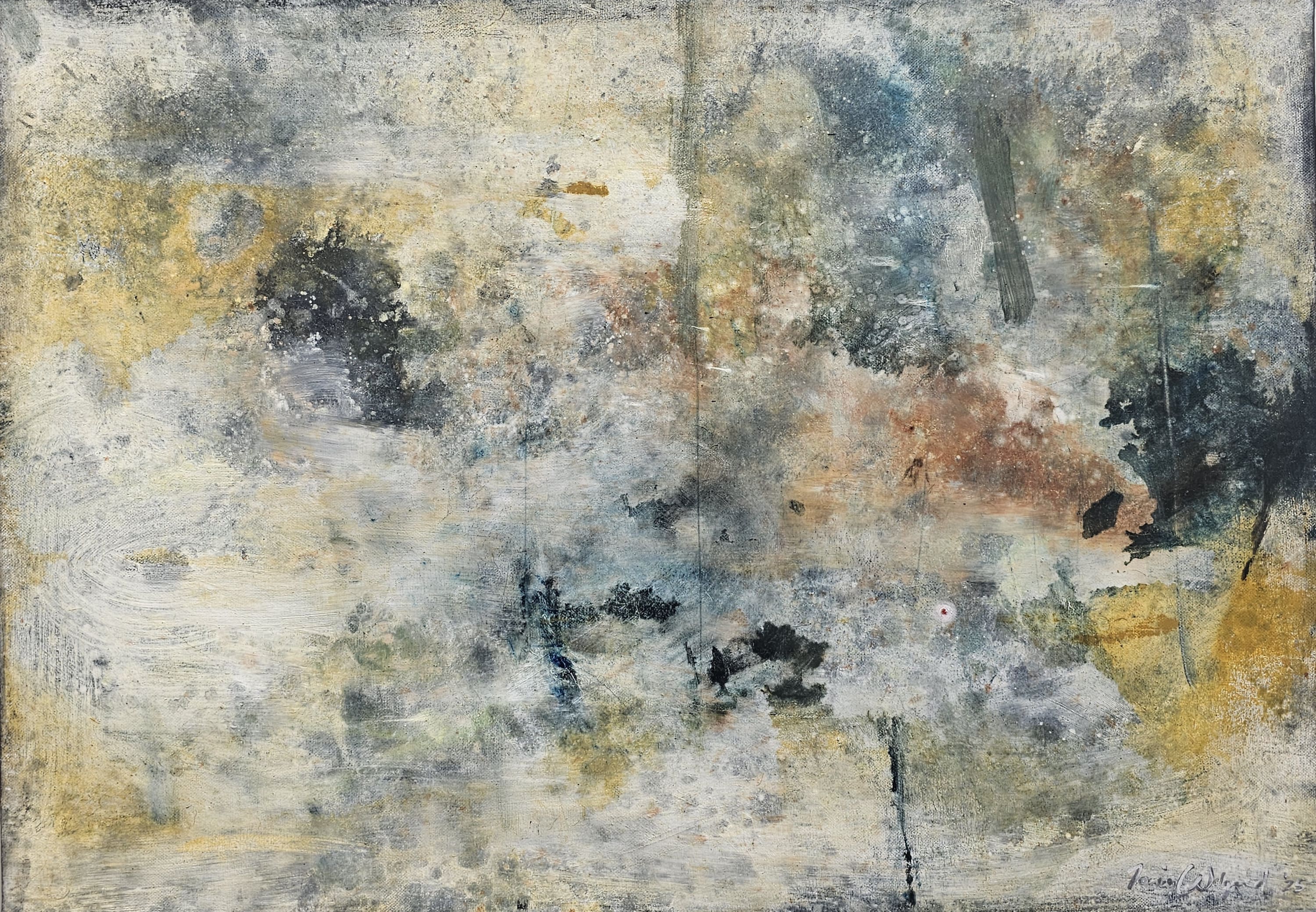 Q: Would you say that you have an intuitive art process? A: I often would wake up with an idea...